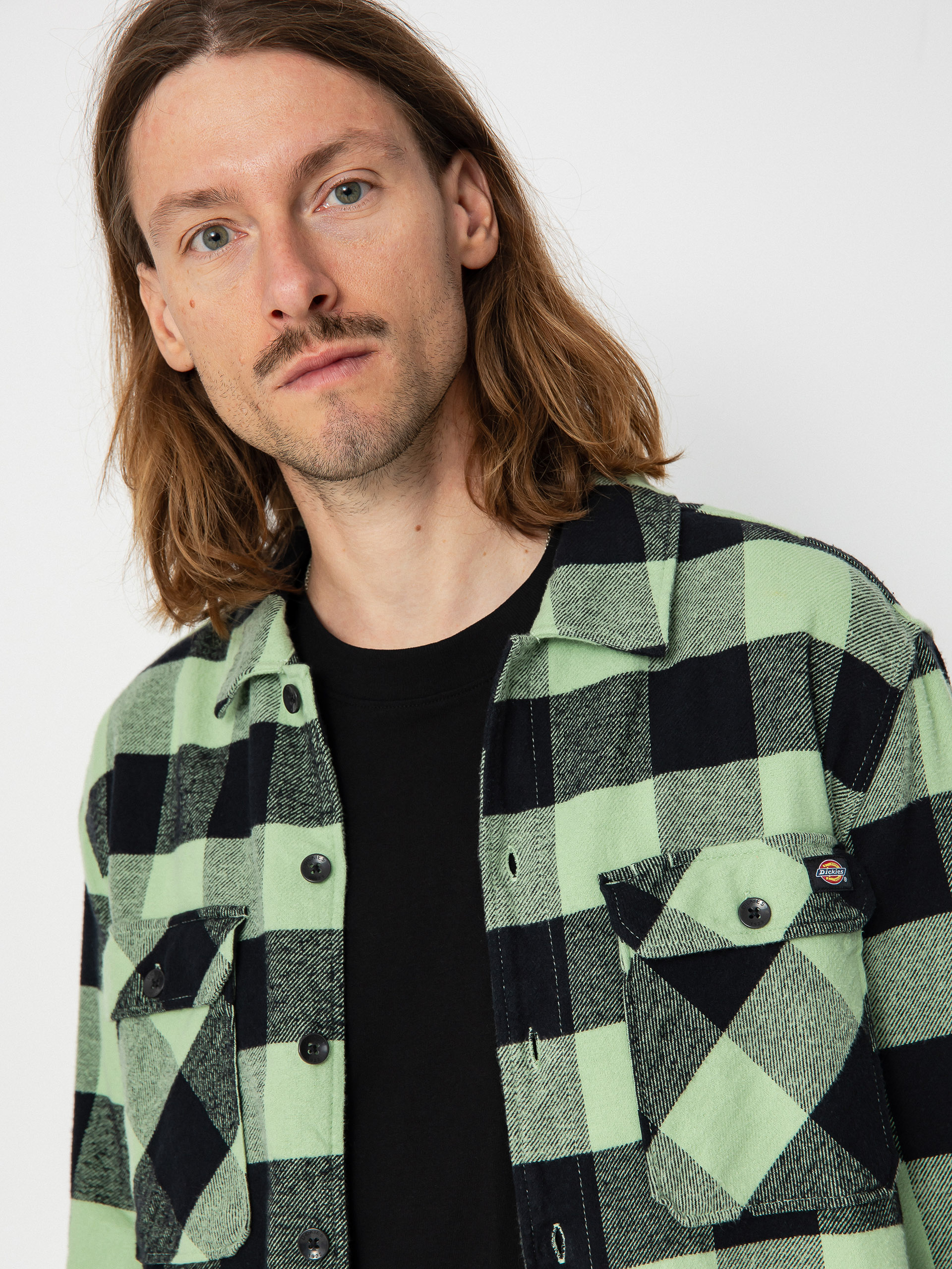 Koszula Dickies New Sacramento (quiet green)