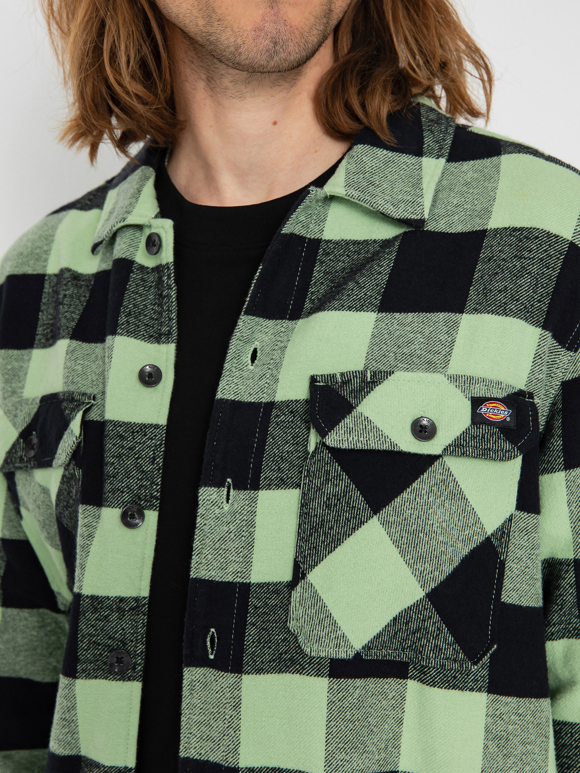 Koszula Dickies New Sacramento (quiet green)