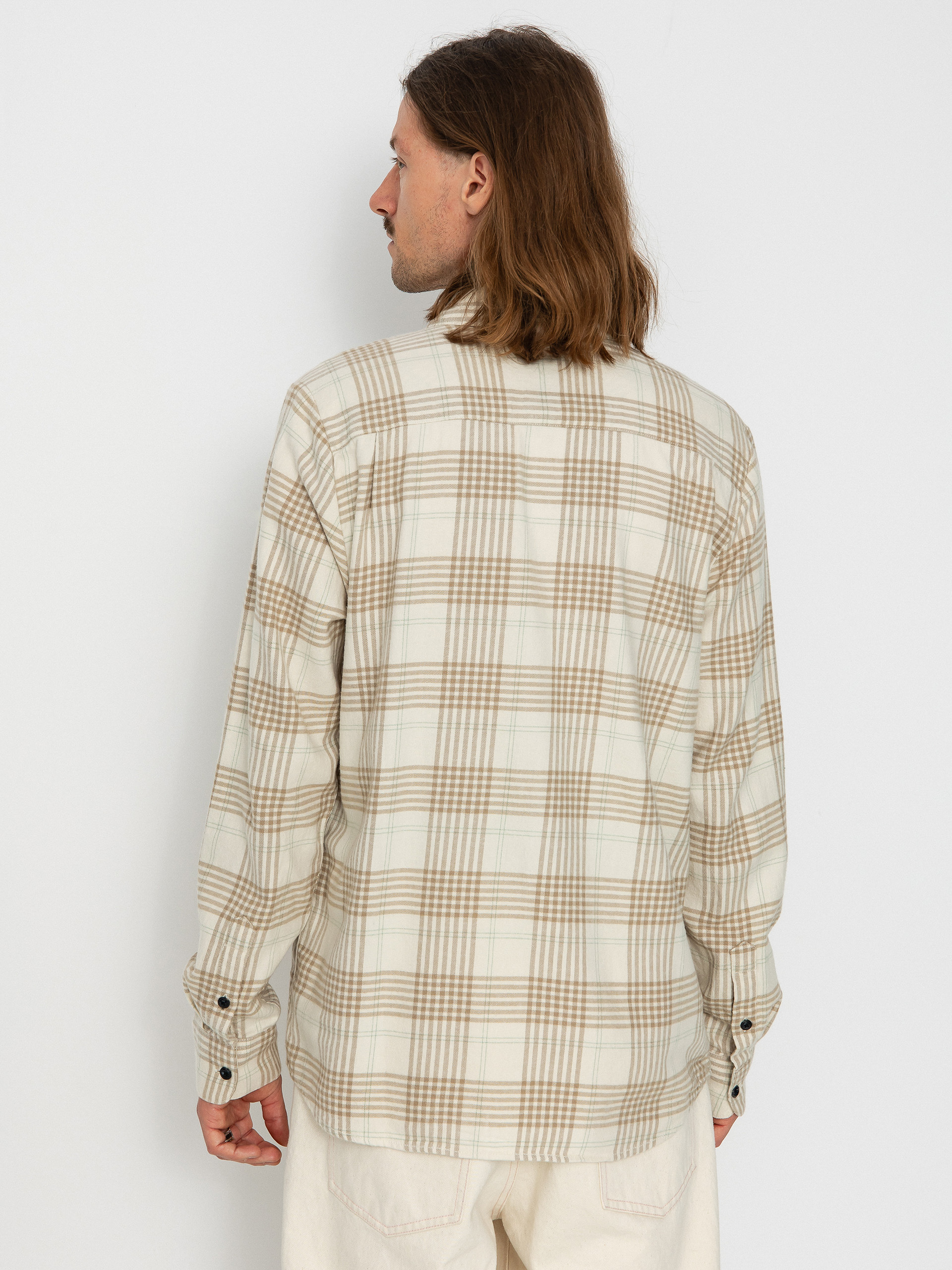 Koszula Volcom Caden Plaid Ls (dirty white)