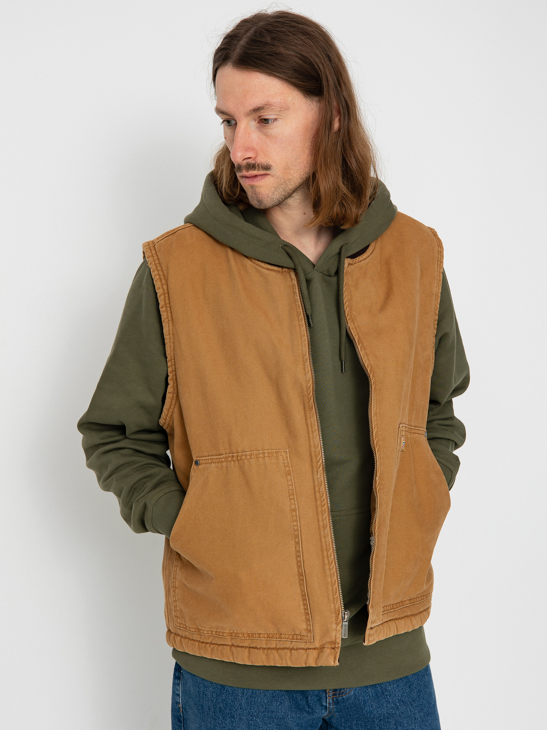 Kamizelka Dickies Duck Canvas (sw brown duck)