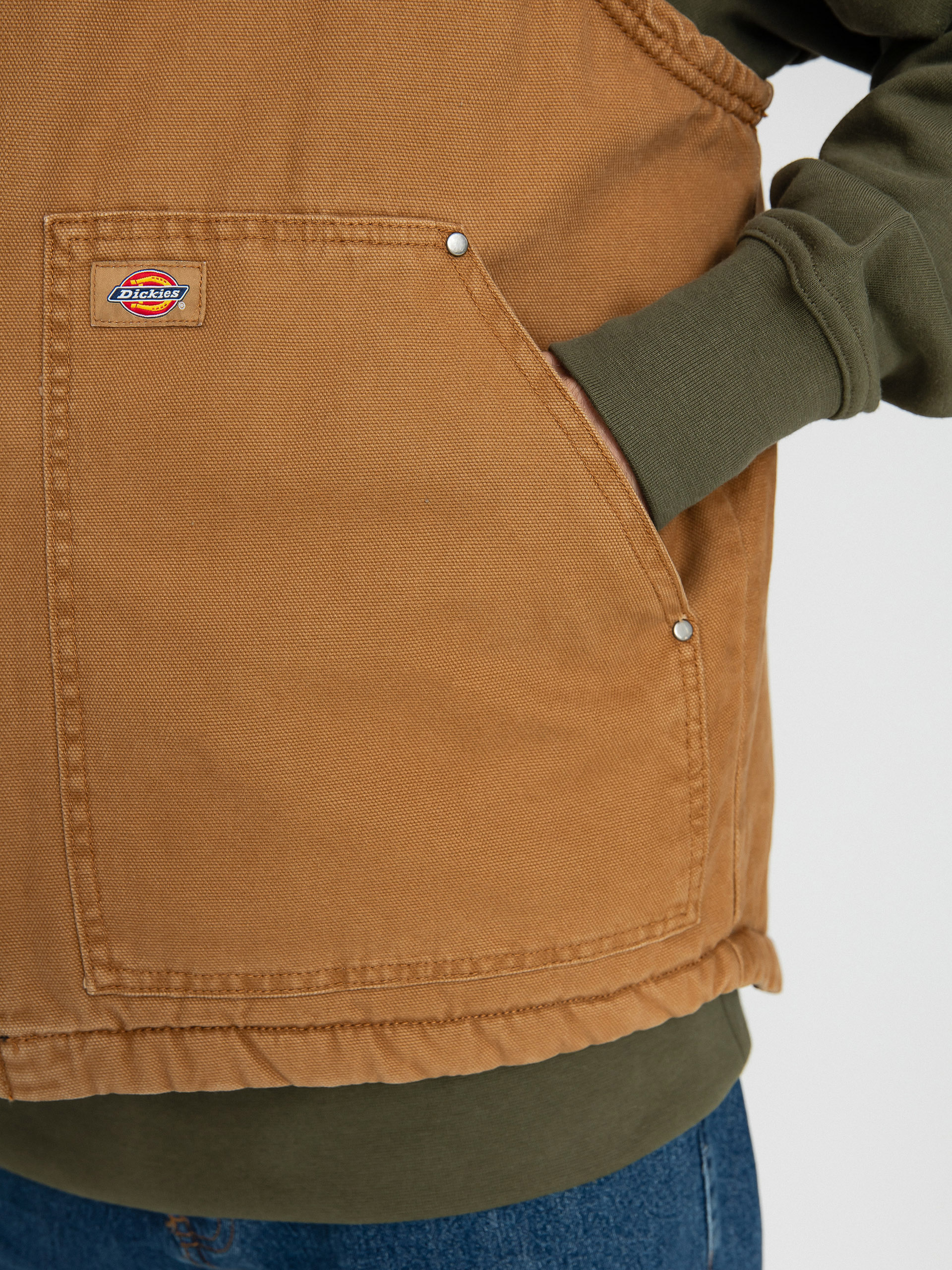Kamizelka Dickies Duck Canvas (sw brown duck)