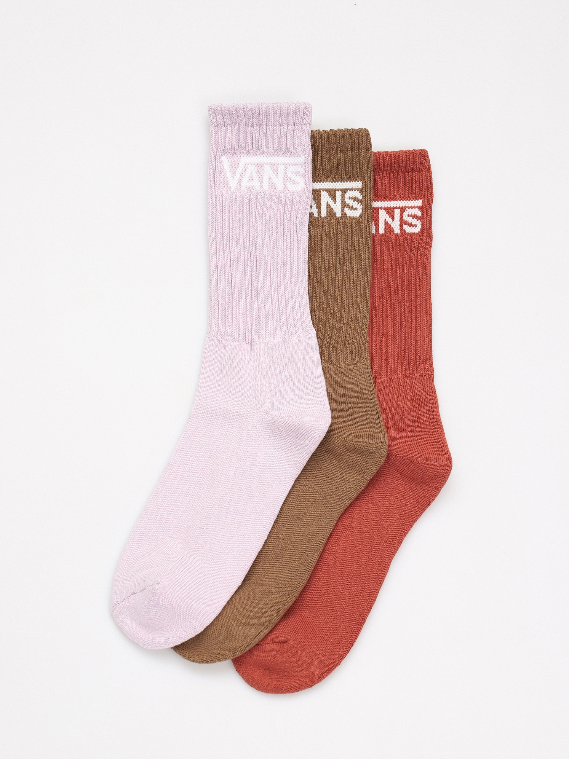 Skarpetki Vans Classic Crew 3PK (burnt henna)