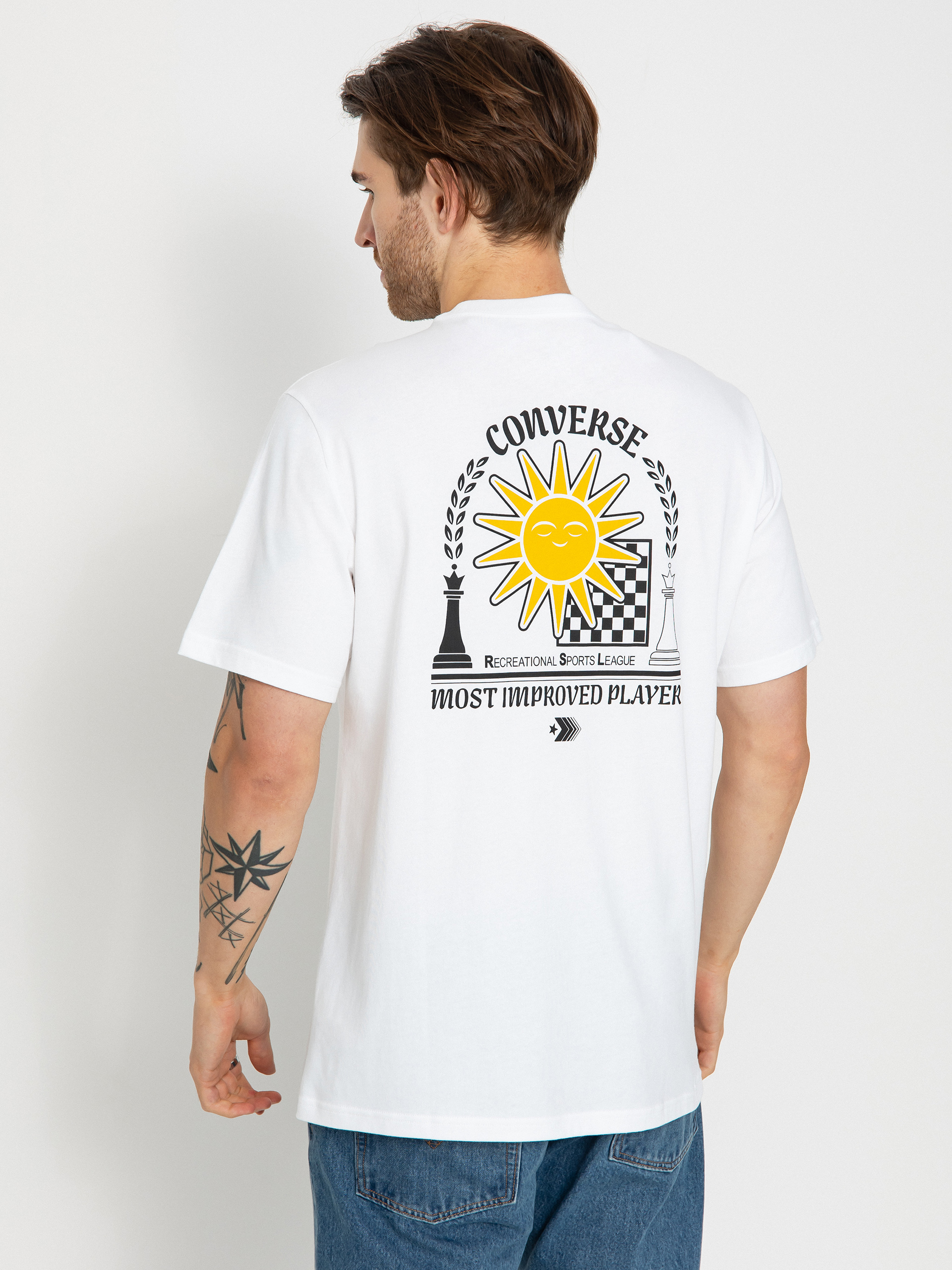 T-shirt Converse Chess League (white)
