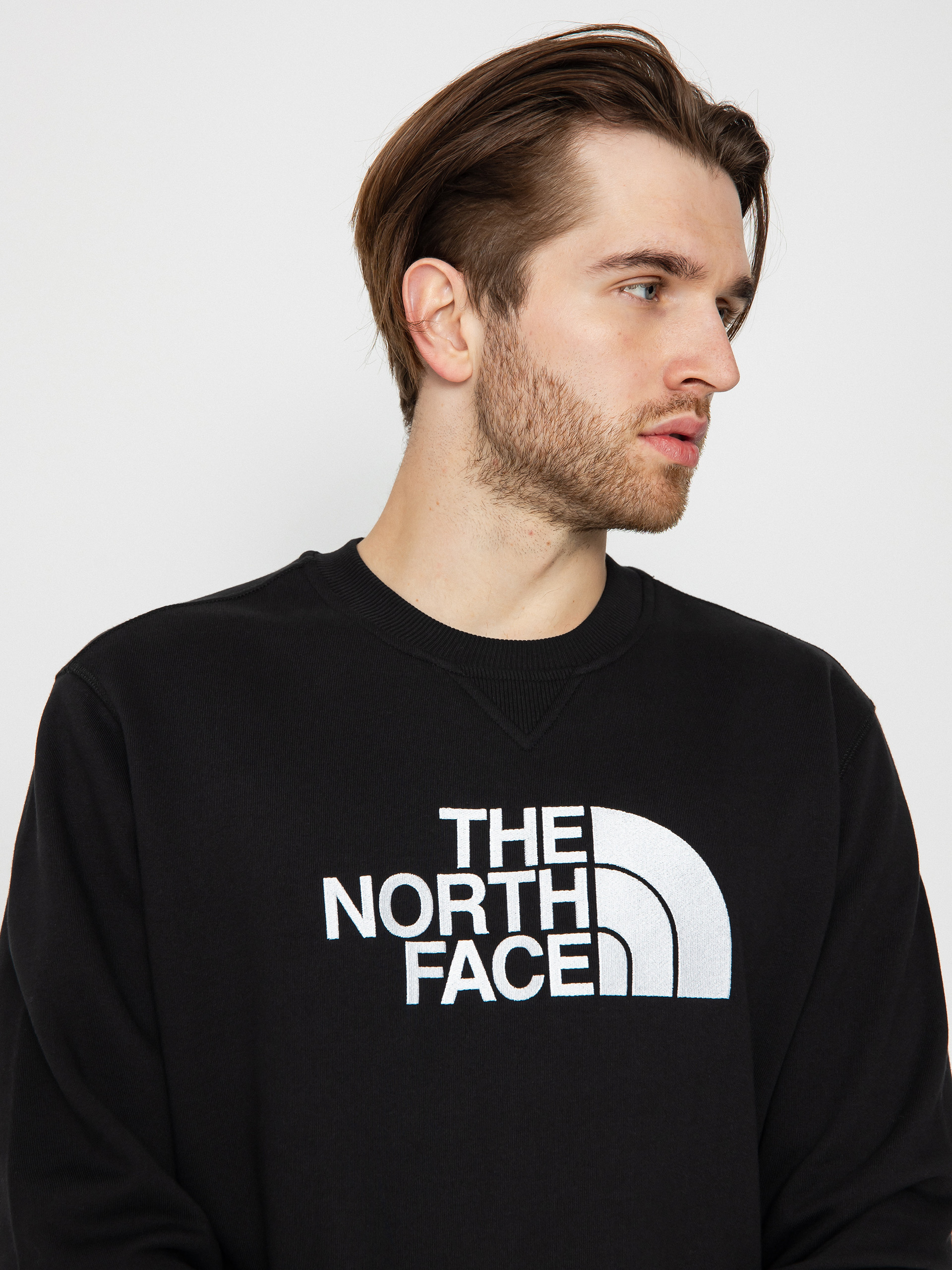Bluza The North Face Drew Peak Crew (tnf black/tnf white)