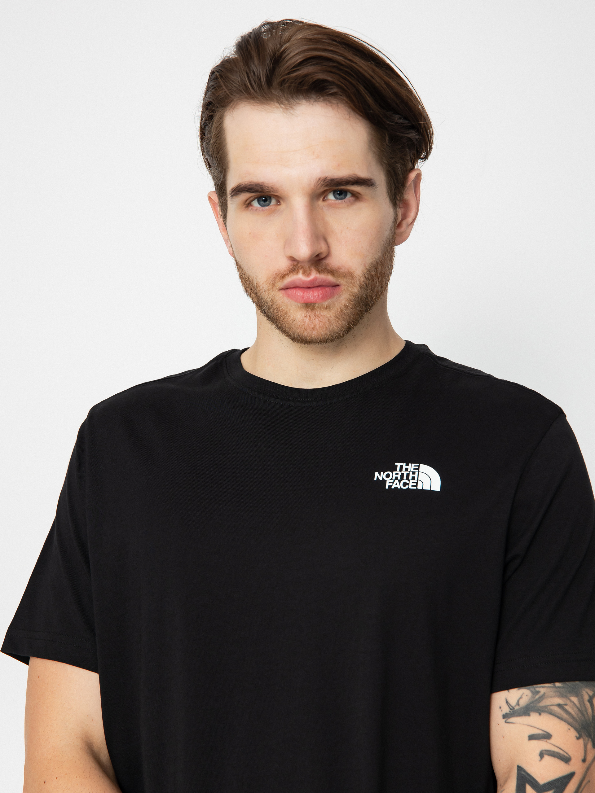 T-shirt The North Face Mountain Outline - czarny (tnf black