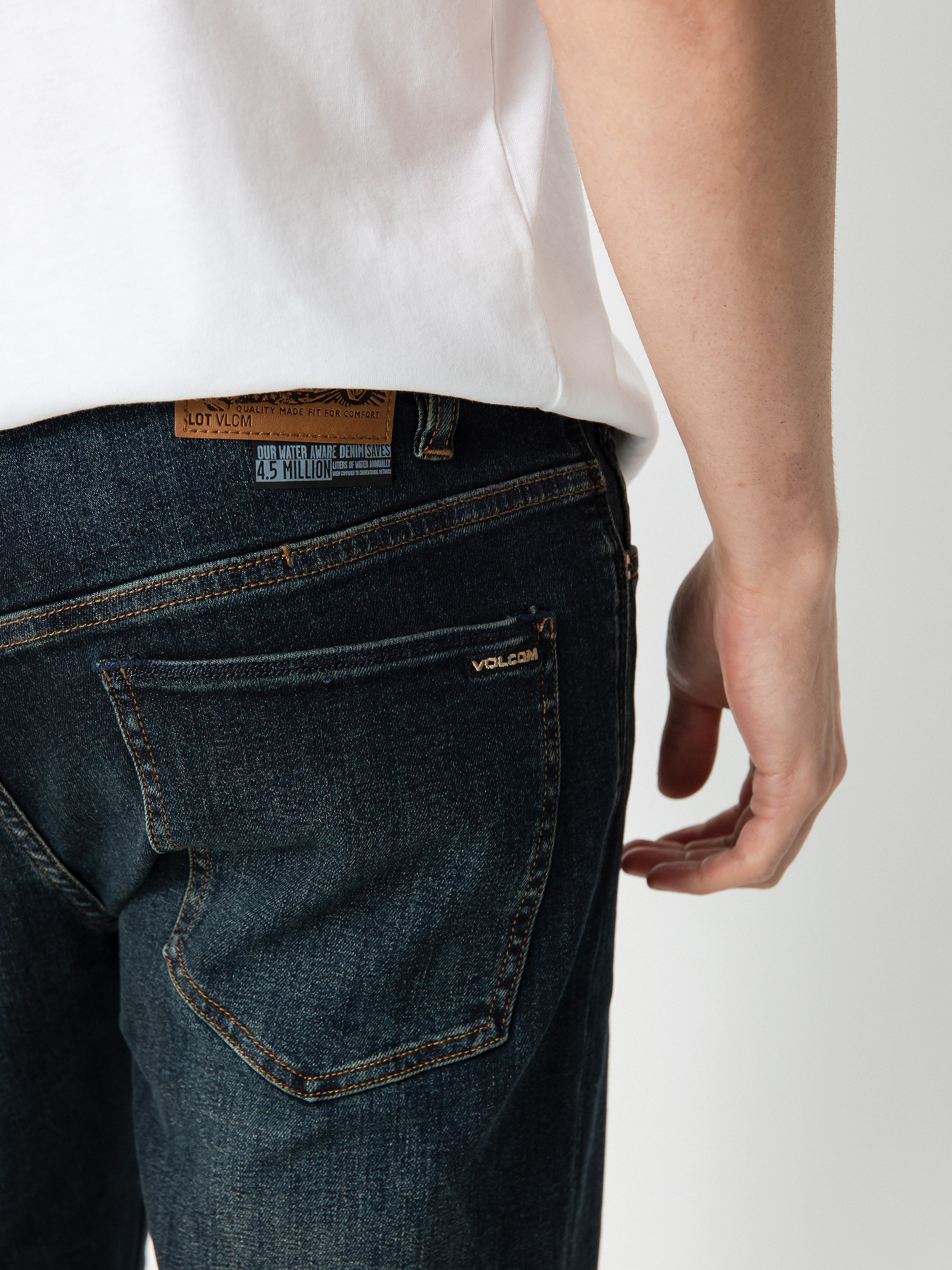 Spodnie Volcom Solver Denim (vintage blue)