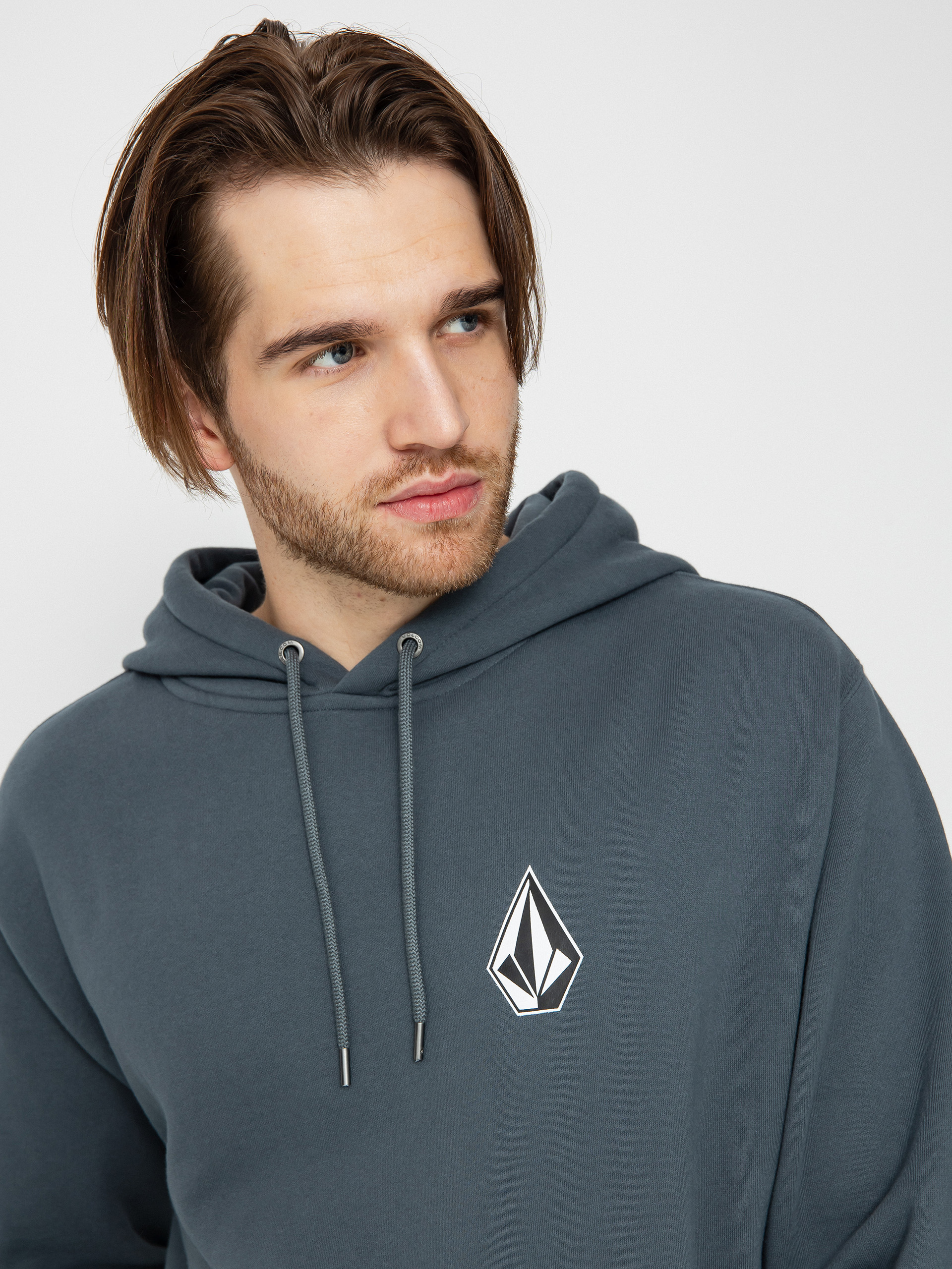 Bluza z kapturem Volcom Iconic Stone HD (dark slate)