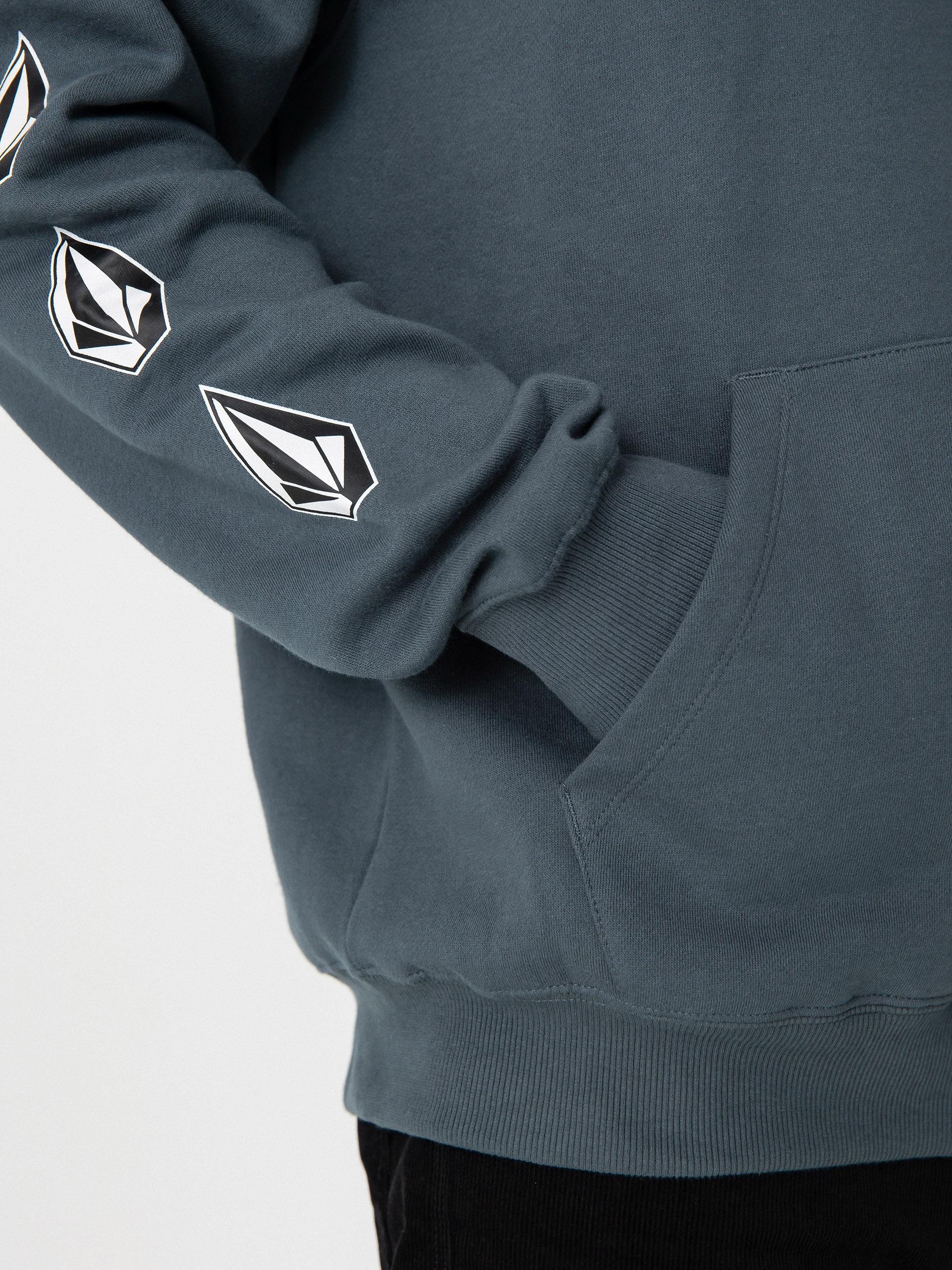 Bluza z kapturem Volcom Iconic Stone HD (dark slate)