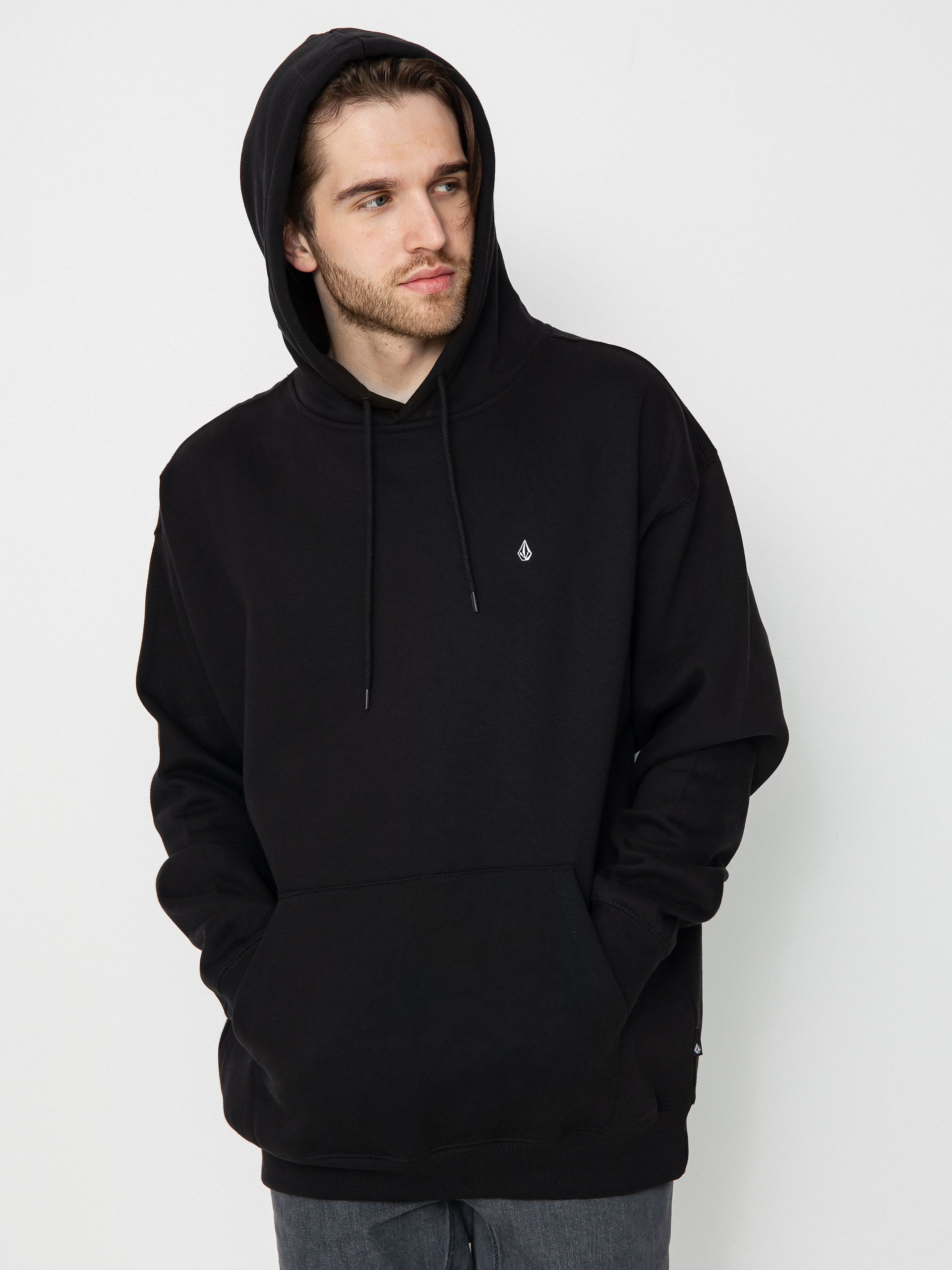 Bluza z kapturem Volcom Single Stone HD (black)