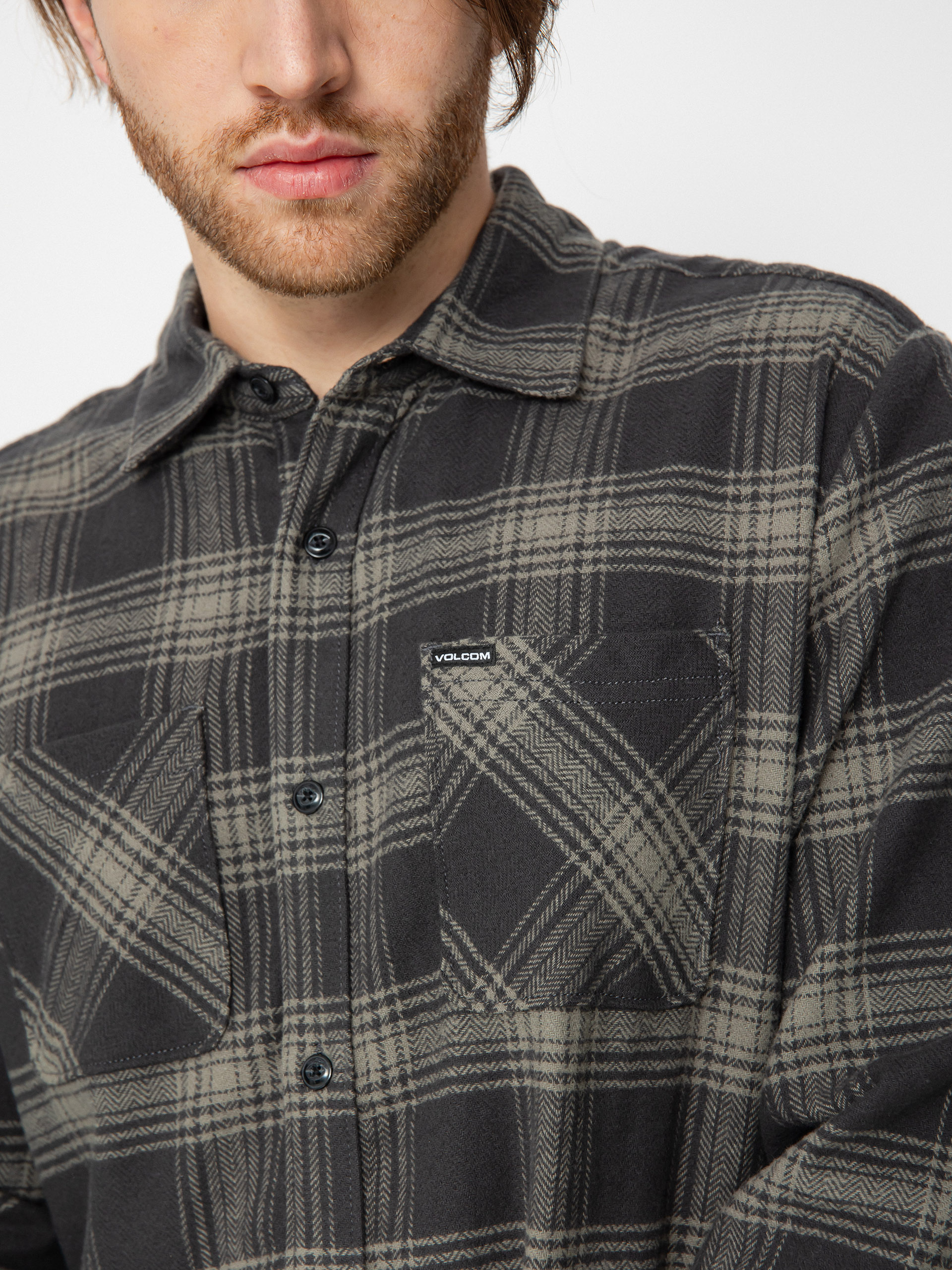 Koszula Volcom Tone Stone Ls (stealth)