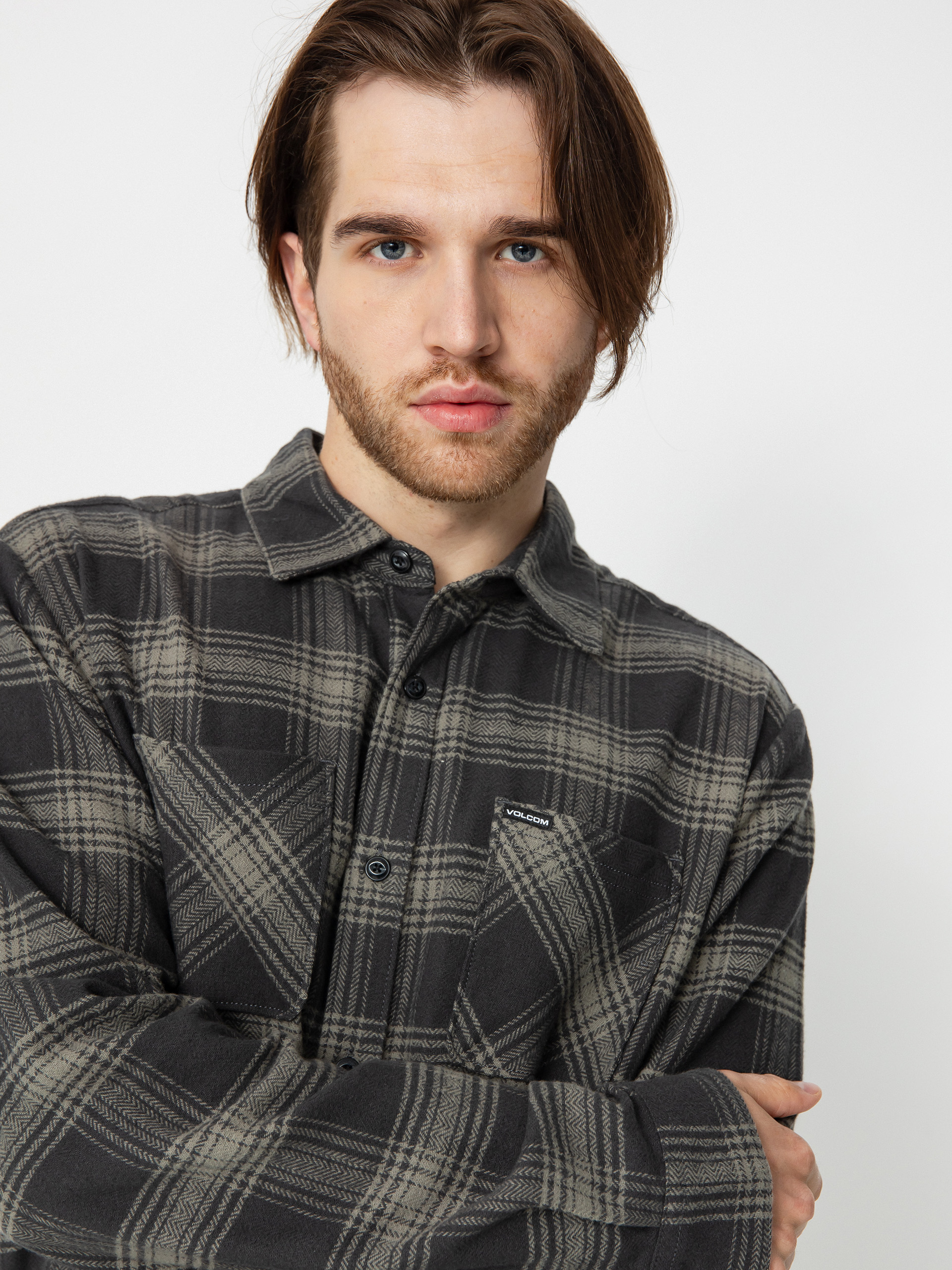 Koszula Volcom Tone Stone Ls (stealth)