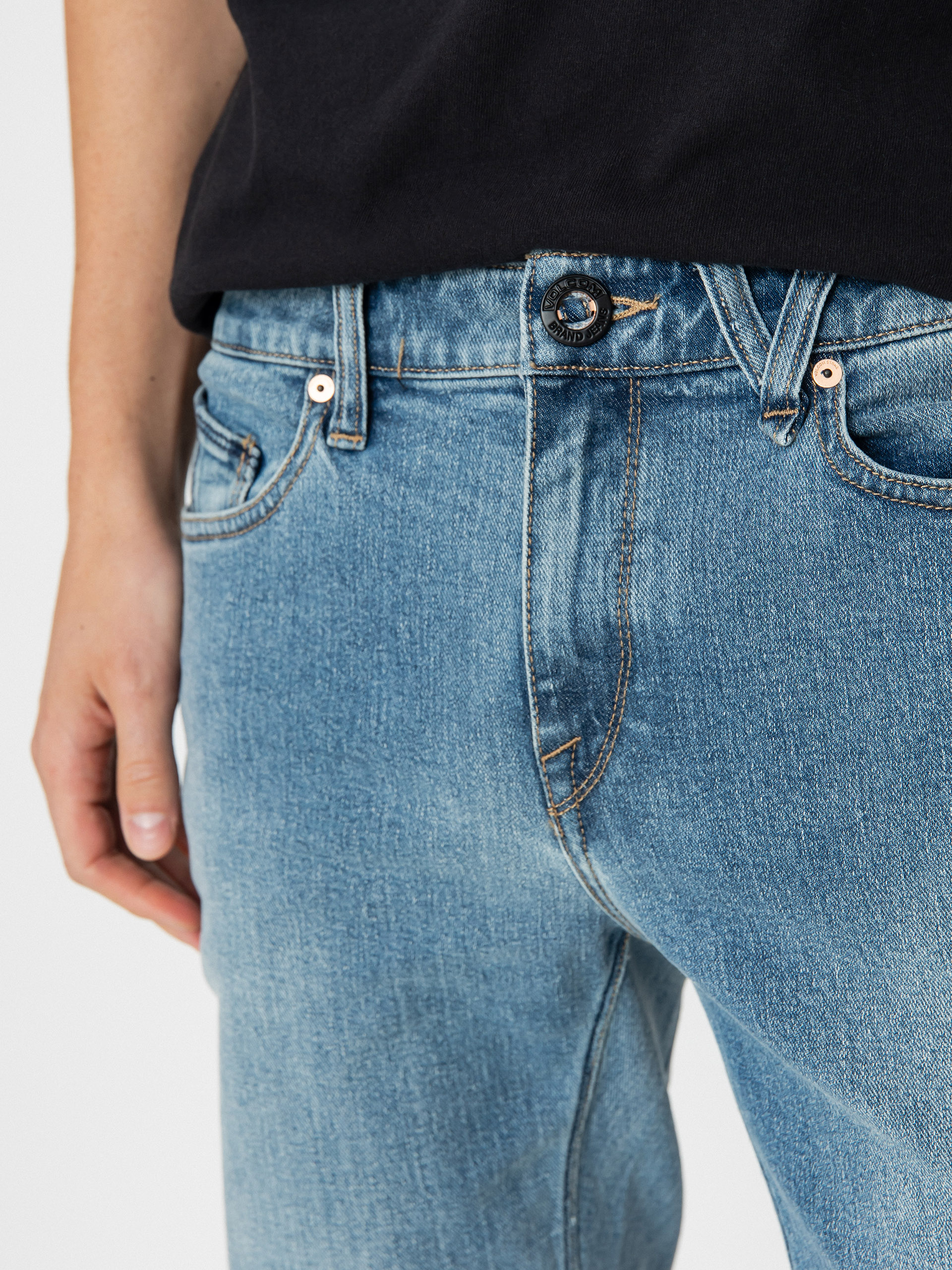 Spodnie Volcom Solver Denim (old town indigo)