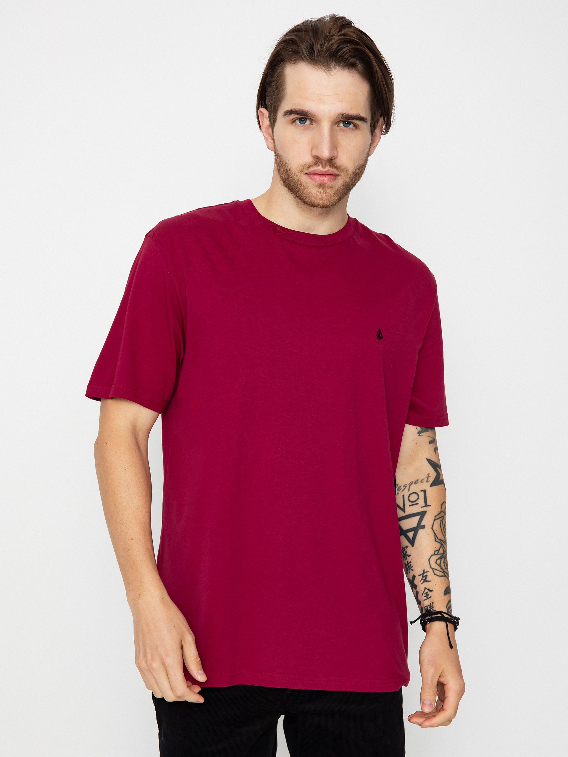 T-shirt Volcom Stone Blanks Bsc (wine)