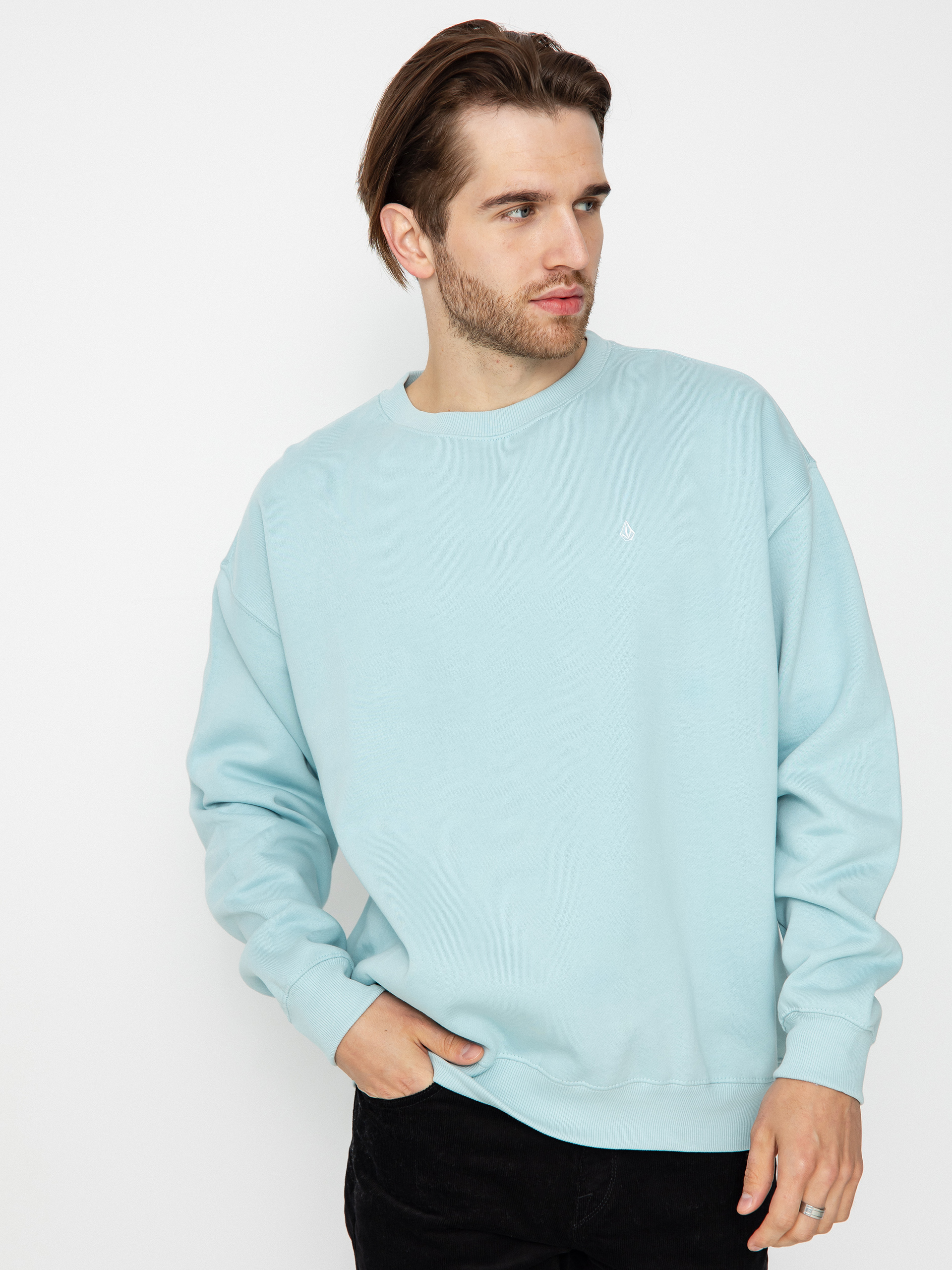 Bluza Volcom Single Stone Crew (misty blue)
