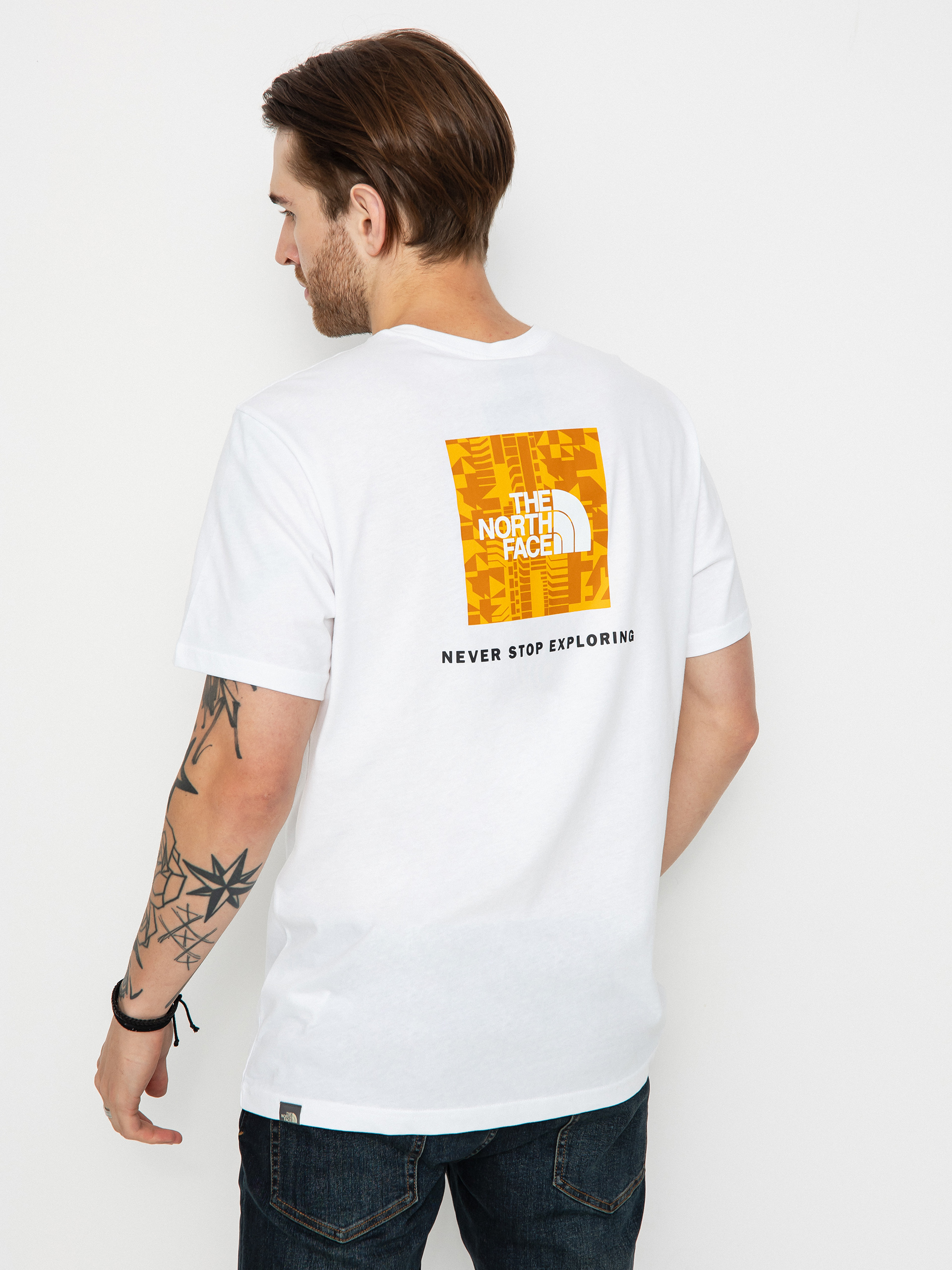 T-shirt The North Face Redbox (tnf white/summit gold i)