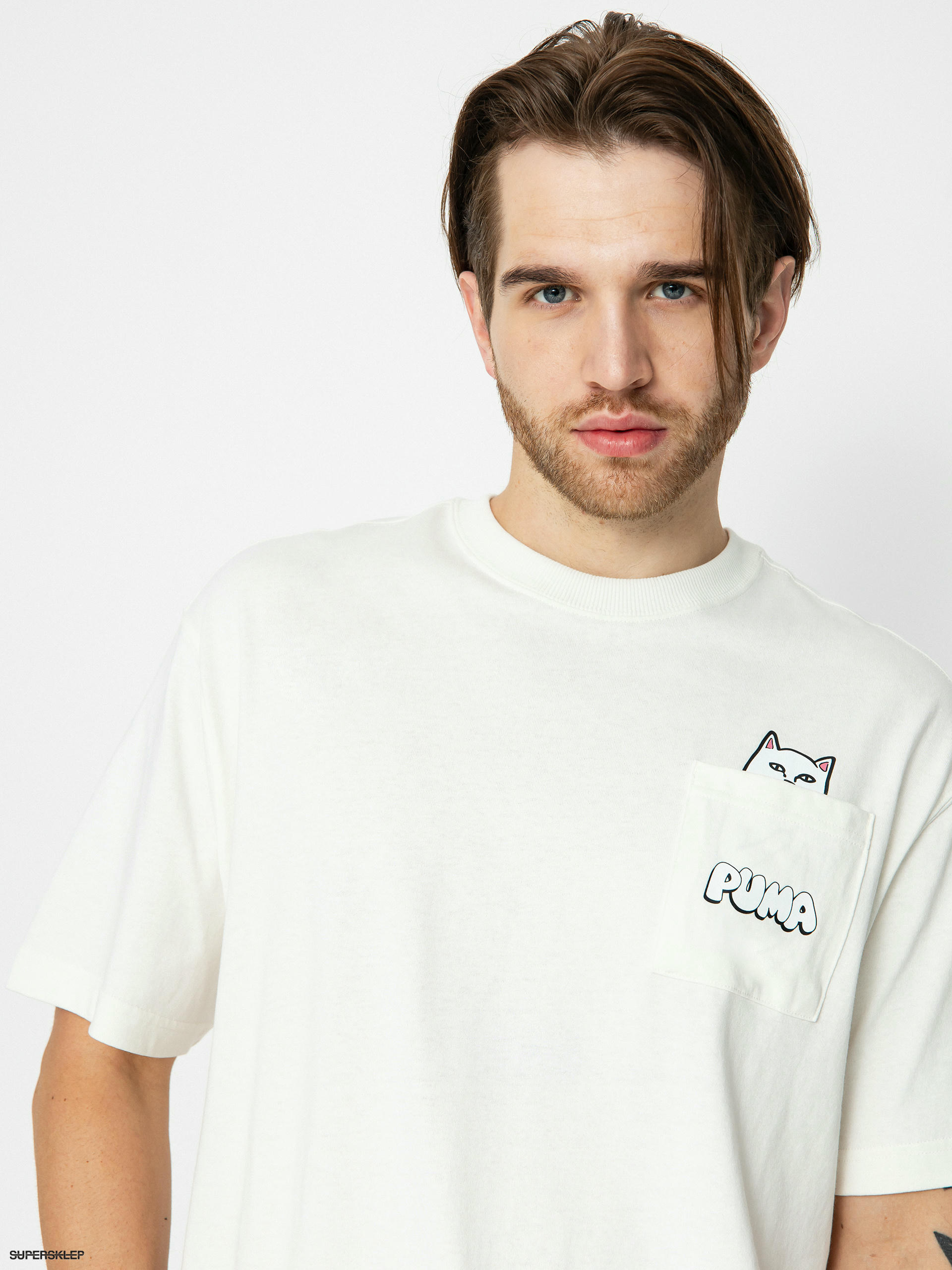 T-shirt Puma X RipNDip Pocket (warm white)