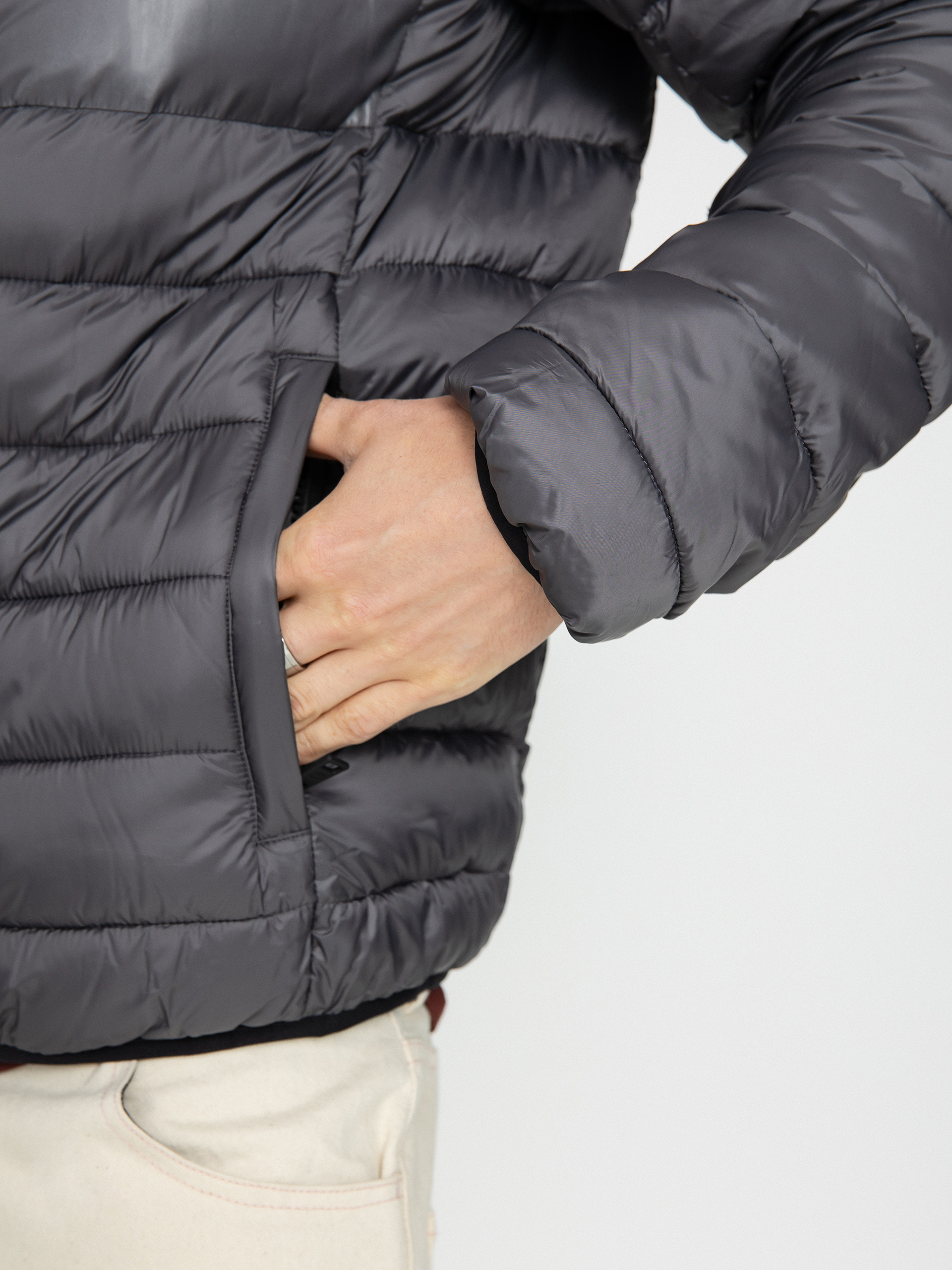 Kurtka Champion Legacy Hooded Jacket 219184 (ebn/nbk)