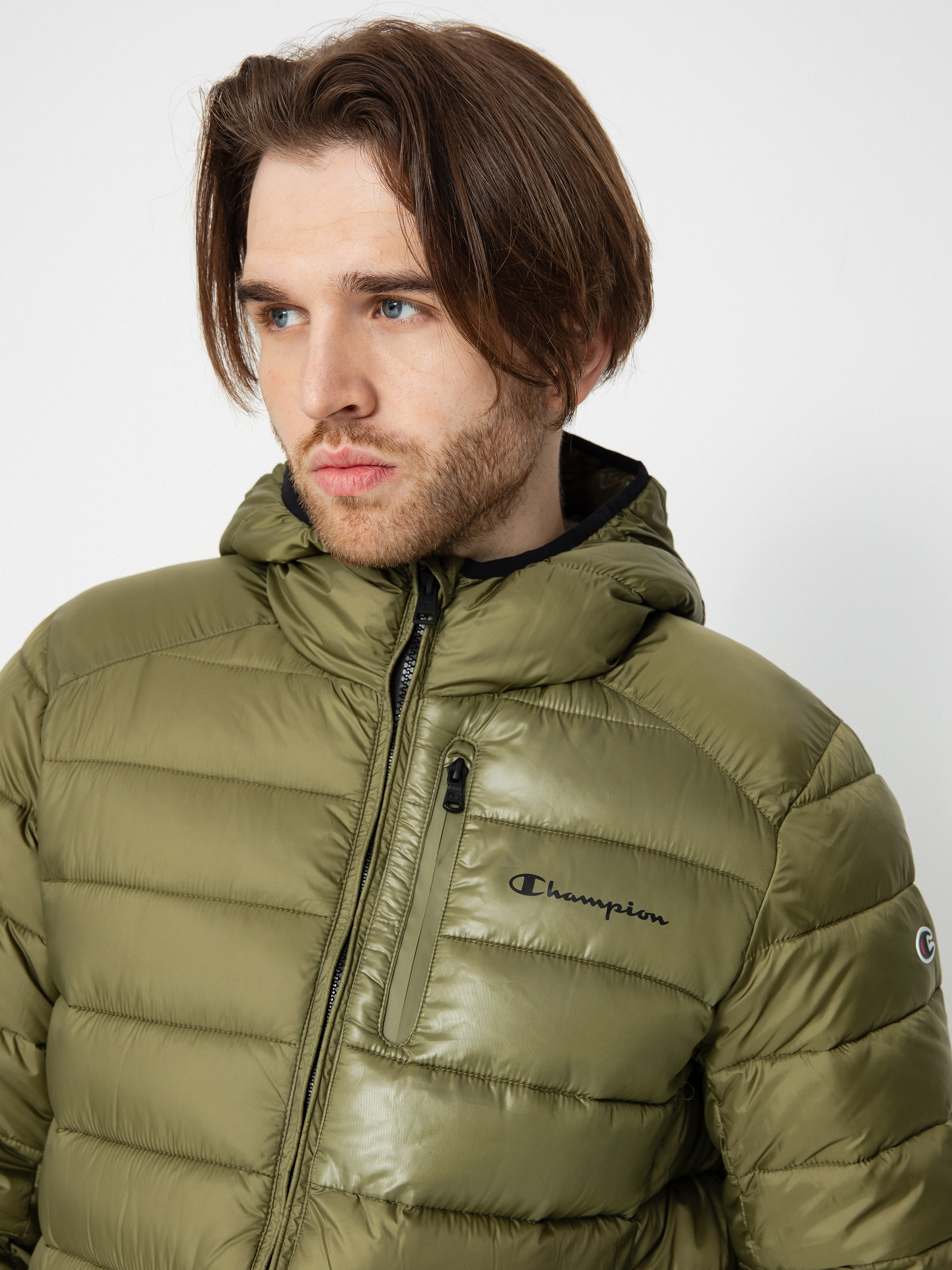 Kurtka Champion Legacy Hooded Jacket 219184 (cpo/nbk)