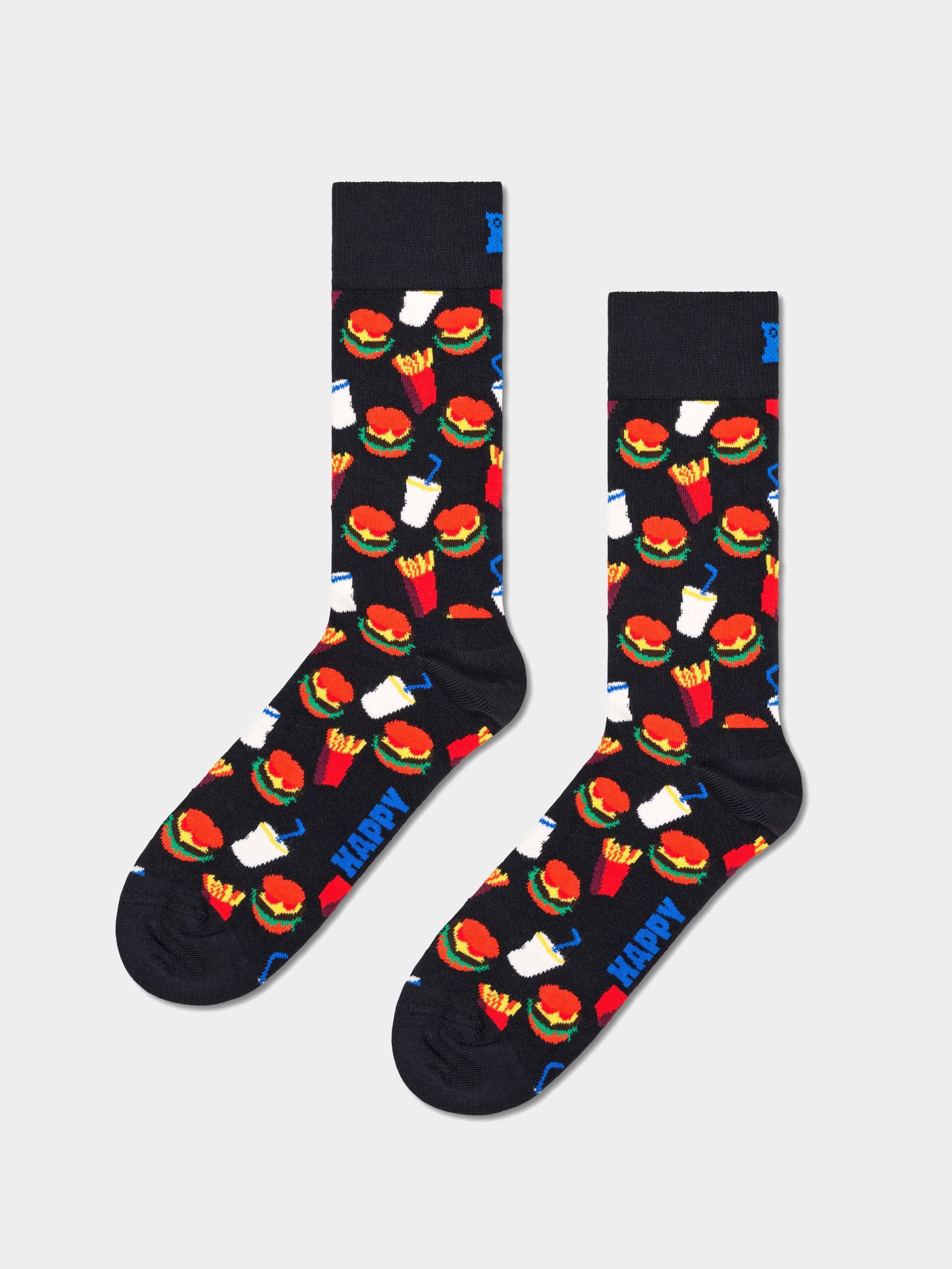 Skarpetki Happy Socks Hamburger (black)