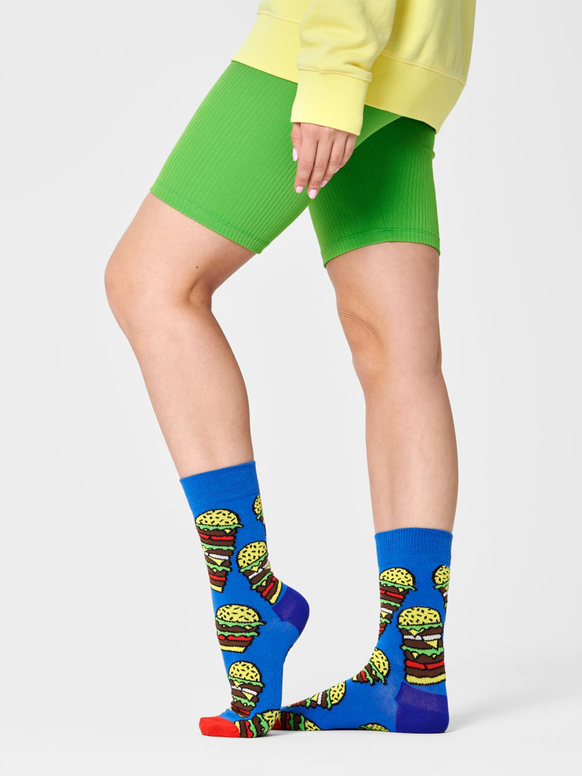 Skarpetki Happy Socks Burger (blue)
