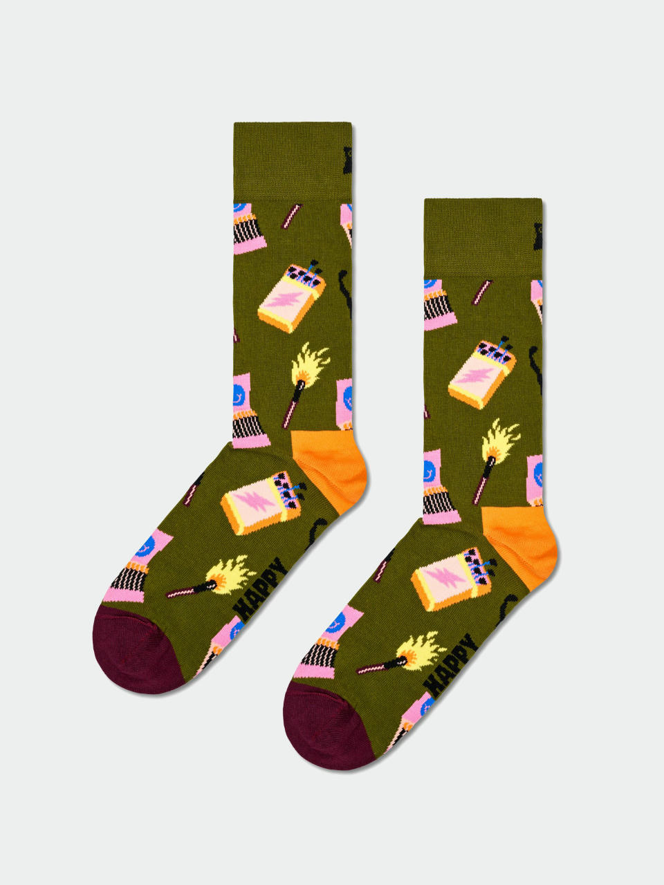 Skarpetki Happy Socks Matches (green)