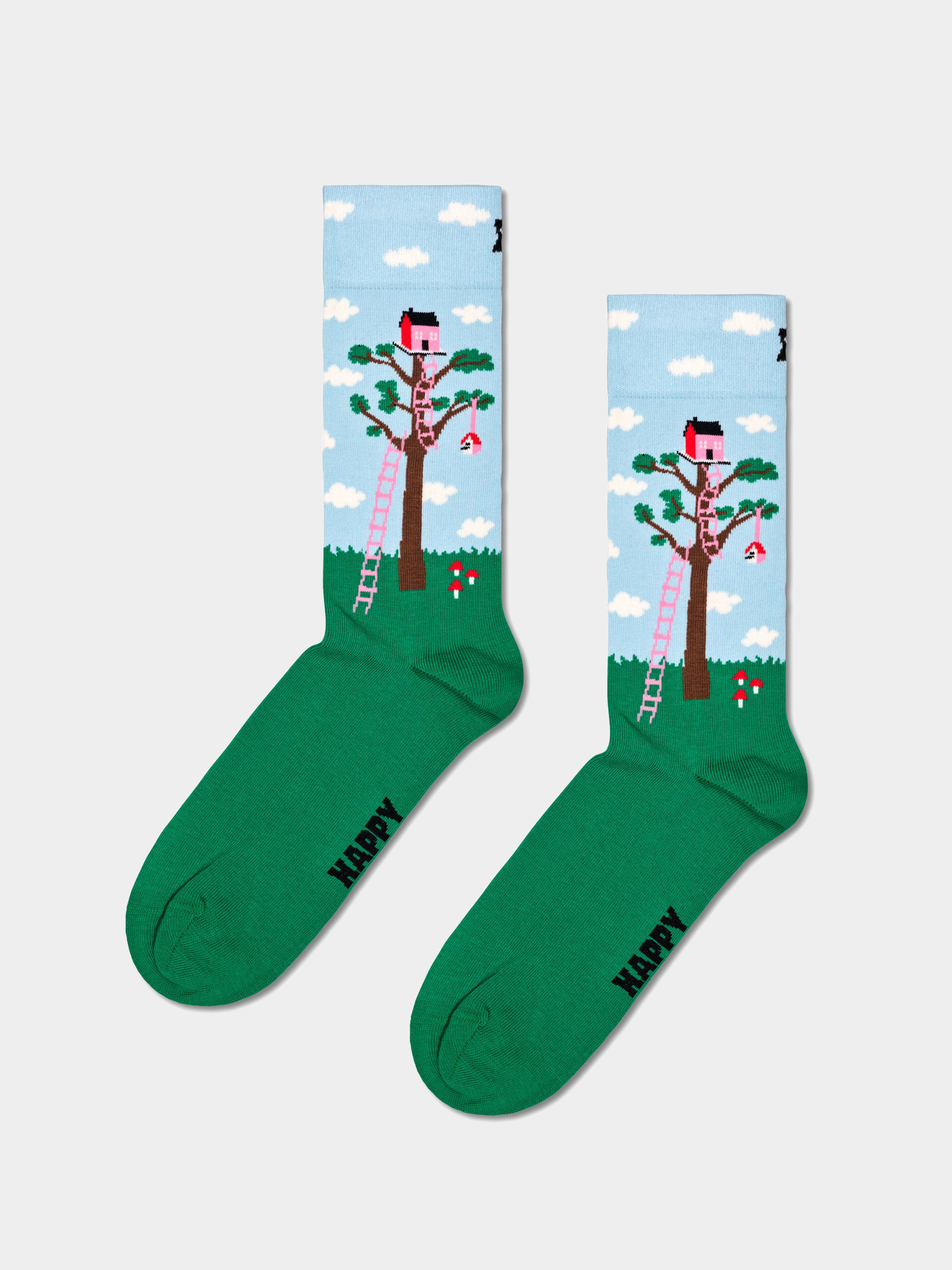 Skarpetki Happy Socks Treehouse (green/blue)