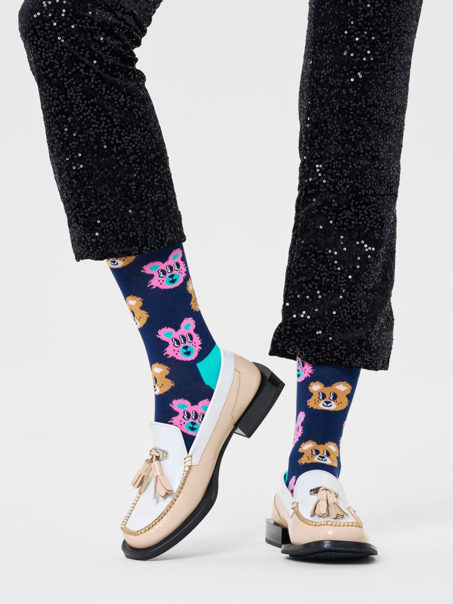 Skarpetki Happy Socks Teddy (navy)