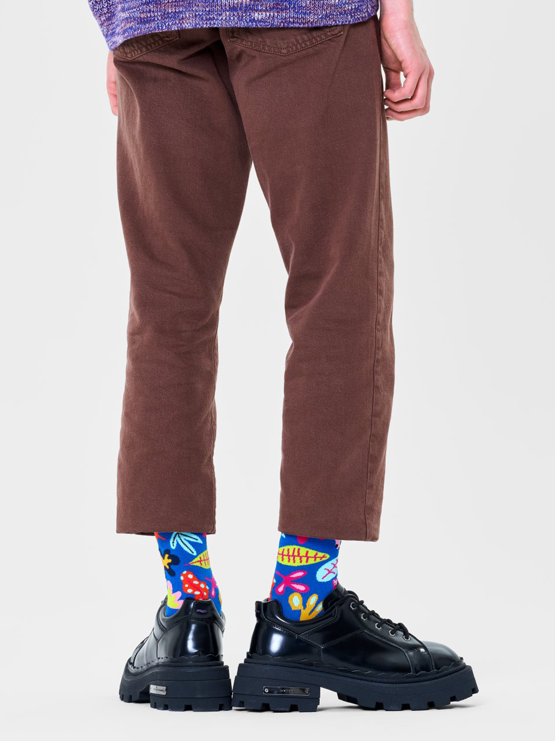 Skarpetki Happy Socks Leaves (blue)