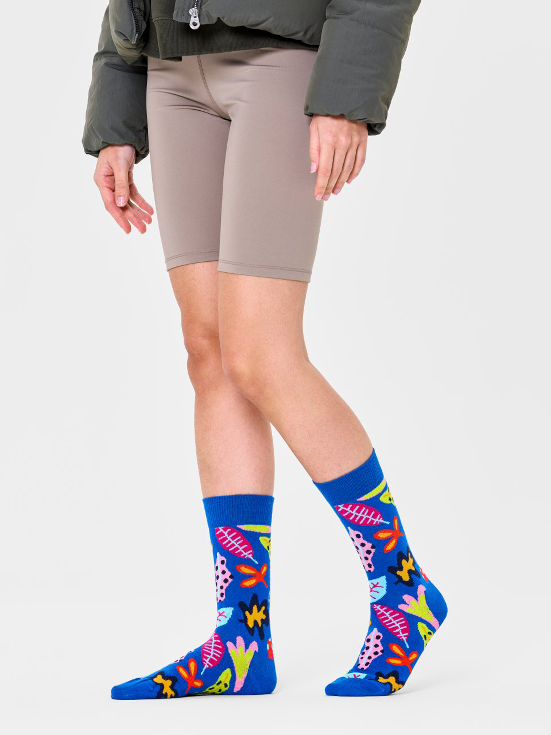 Skarpetki Happy Socks Leaves (blue)