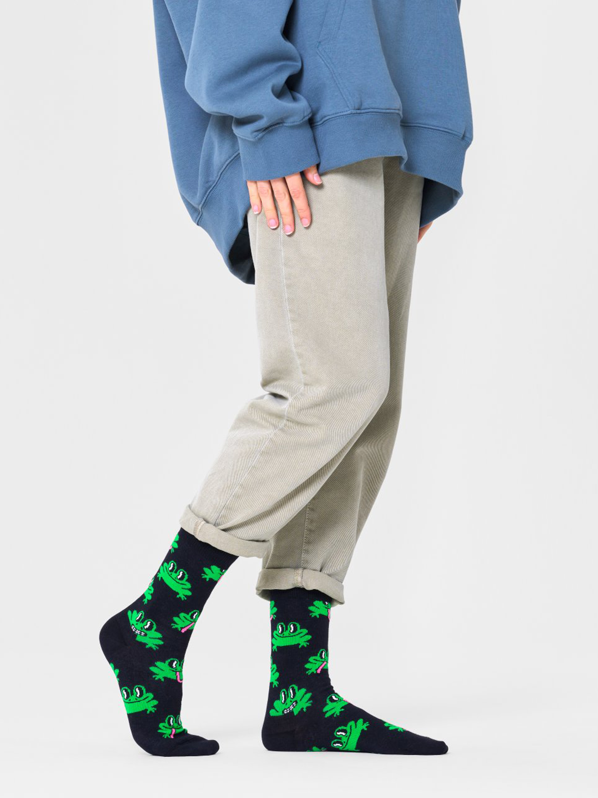 Skarpetki Happy Socks Frog (black)