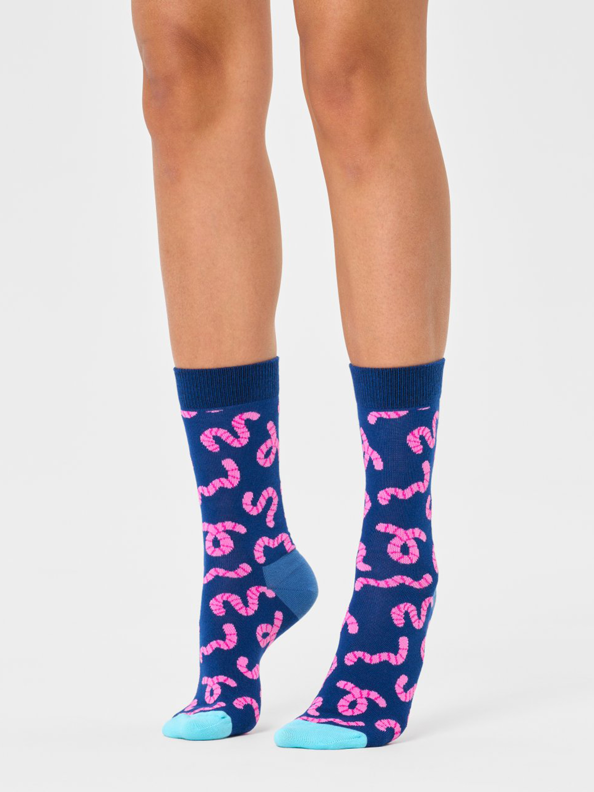 Skarpetki Happy Socks Worm (navy)
