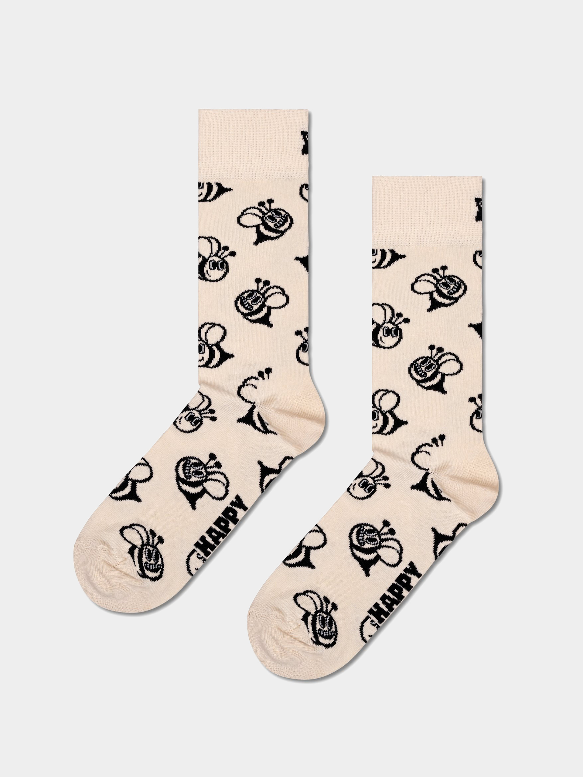 Skarpetki Happy Socks Bee (off white)