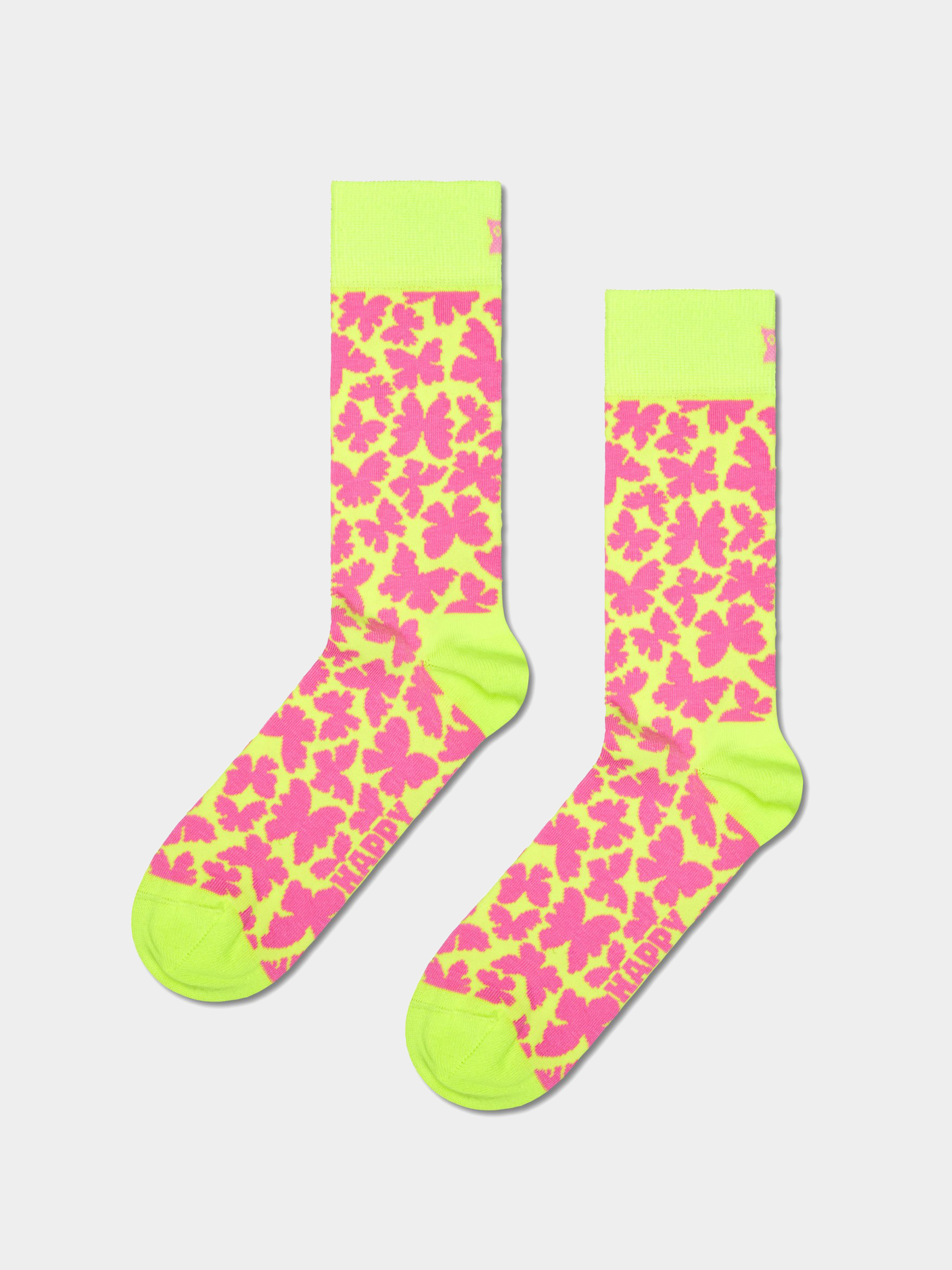Skarpetki Happy Socks Butterfly (pink neon)