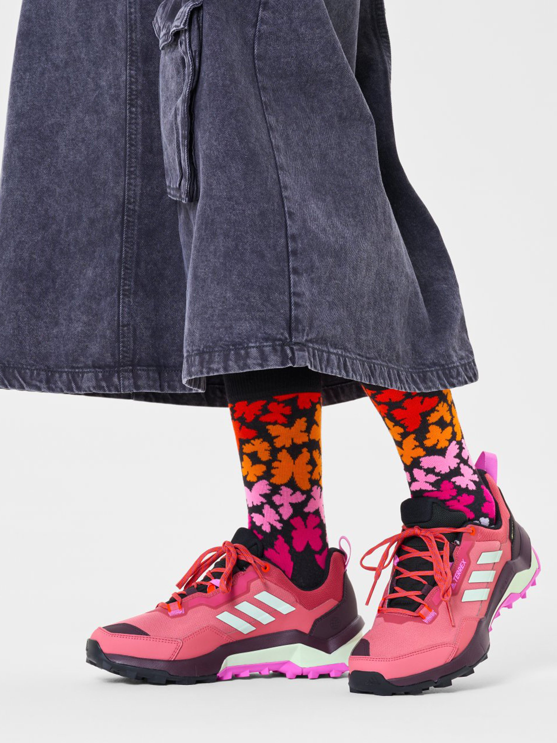 Skarpetki Happy Socks Butterfly (black/multi)