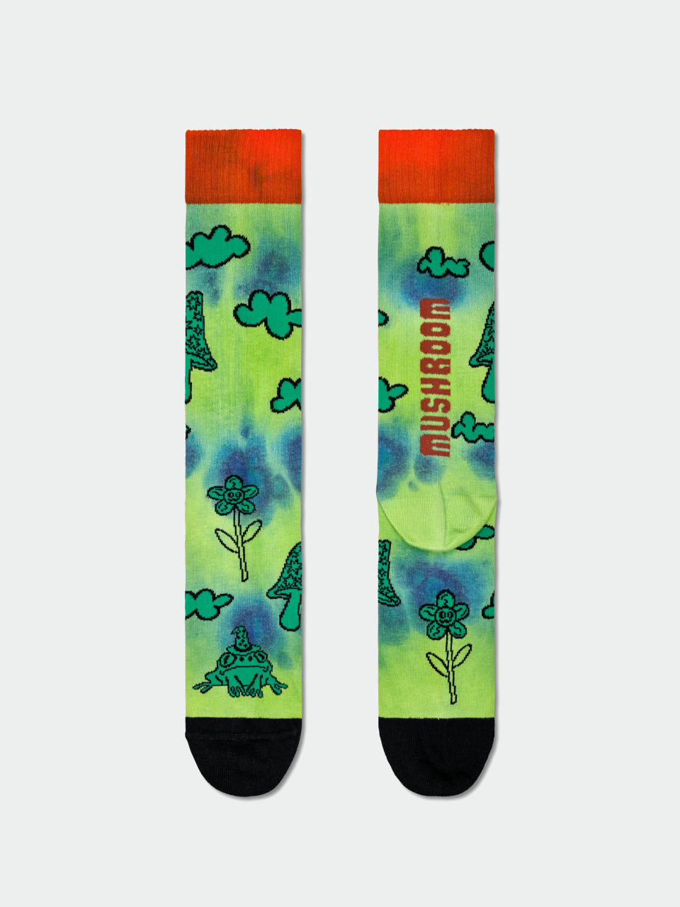 Skarpetki Happy Socks Make Room For Shroom Crew (green)