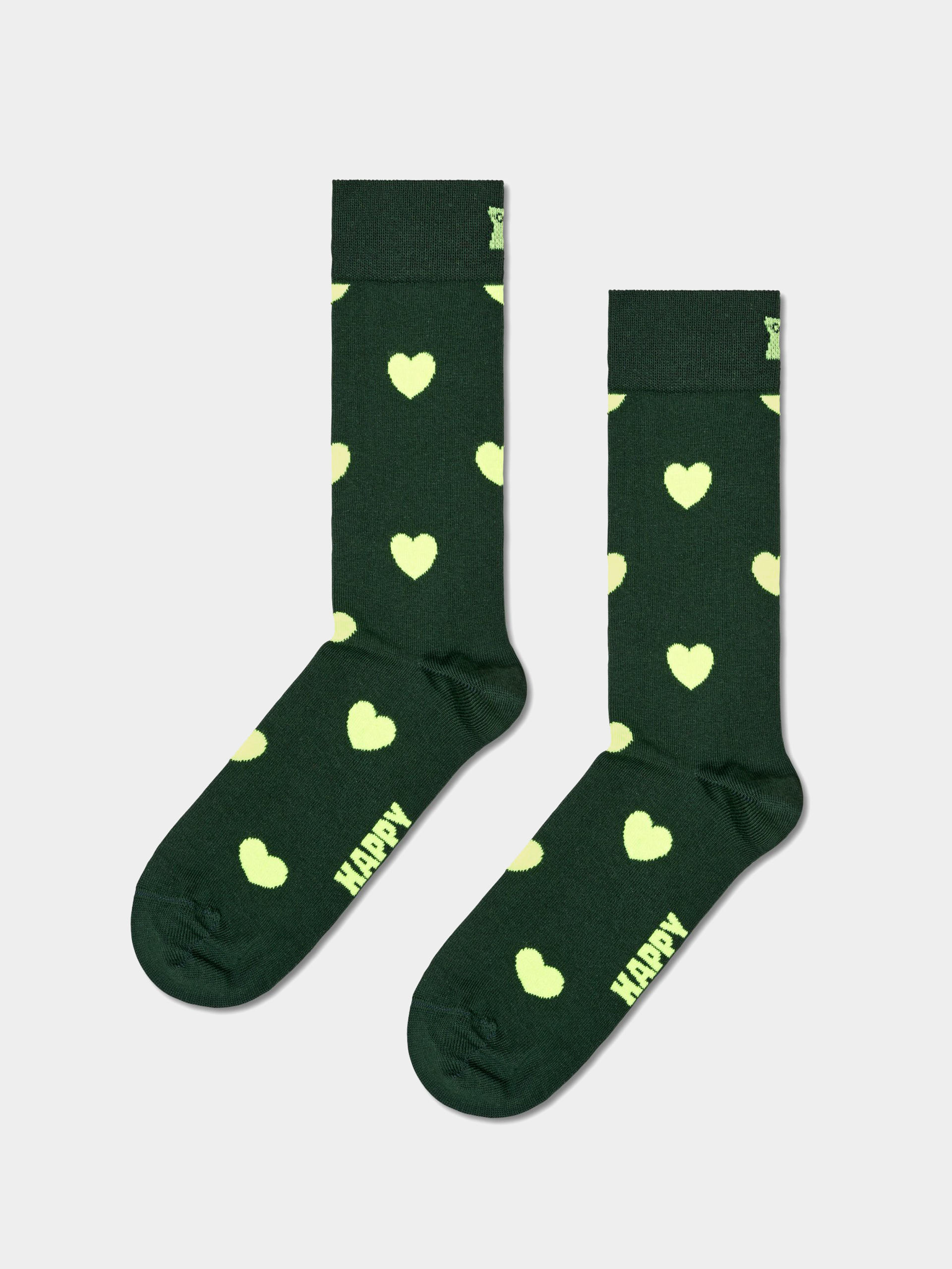 Skarpetki Happy Socks Heart (green)