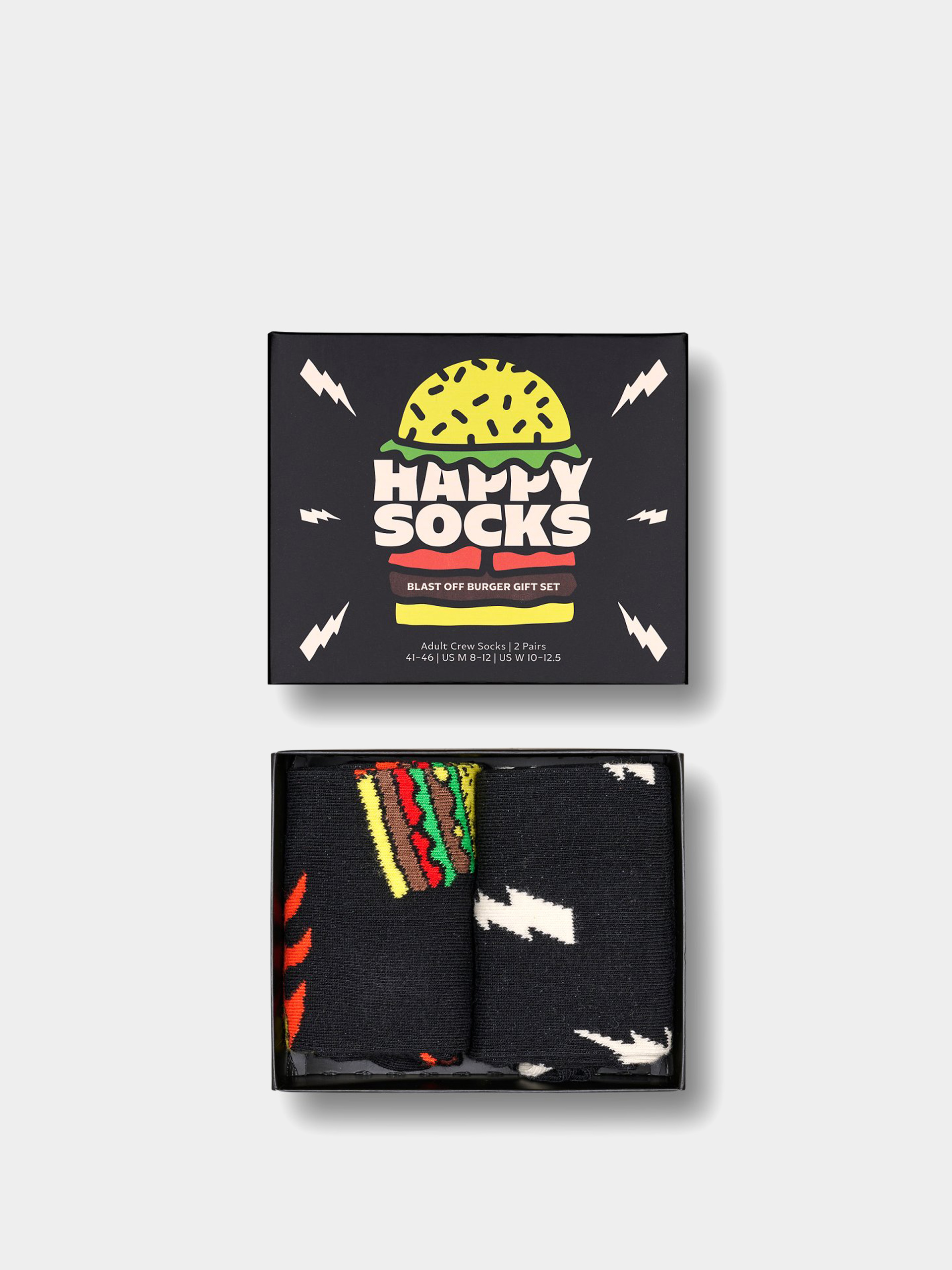 Skarpetki Happy Socks 2 Pack Blast Off Burgers Gift Set (multi)