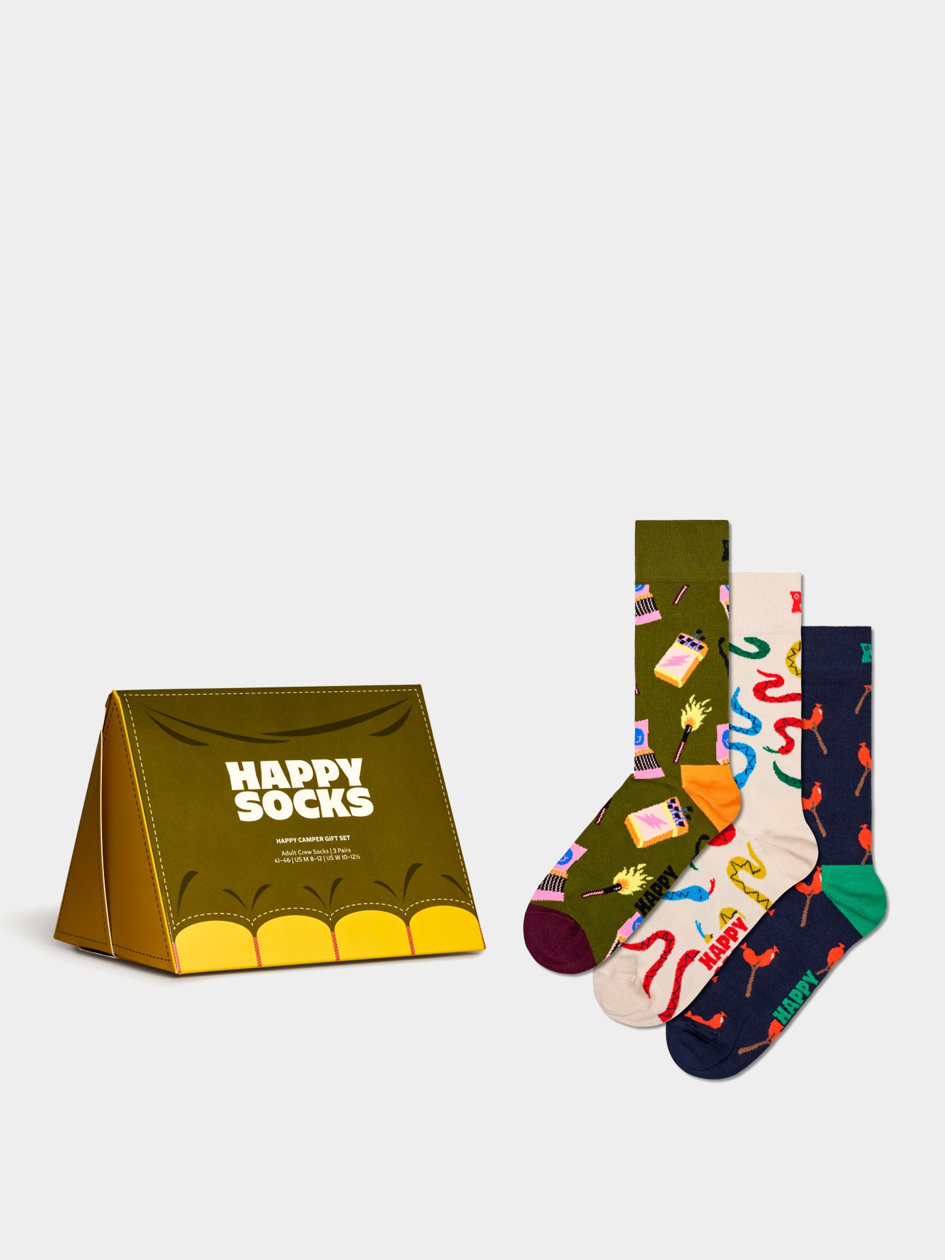 Skarpetki Happy Socks 3 Pack Happy Campers Gift Set (multi)