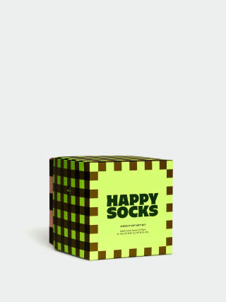 Skarpetki Happy Socks 3 Pack Check It Outs Gift Set (multi)