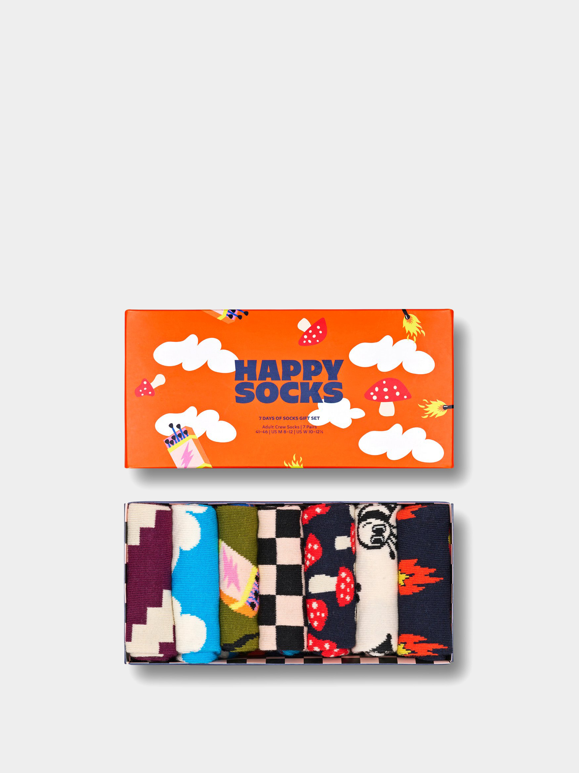 Skarpetki Happy Socks 7 Pack A Wild Weeks Gift Set (multi)