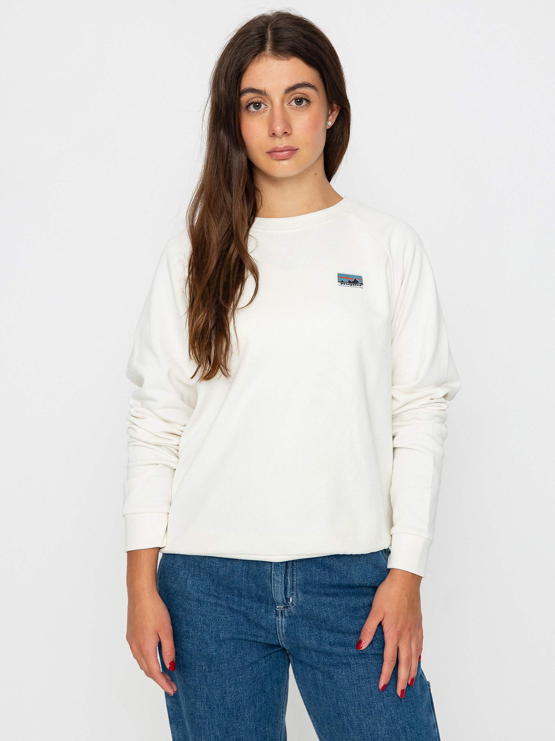 Bluza Patagonia Regenerative Organic Certified Cotton Essential Wmn (wool white)