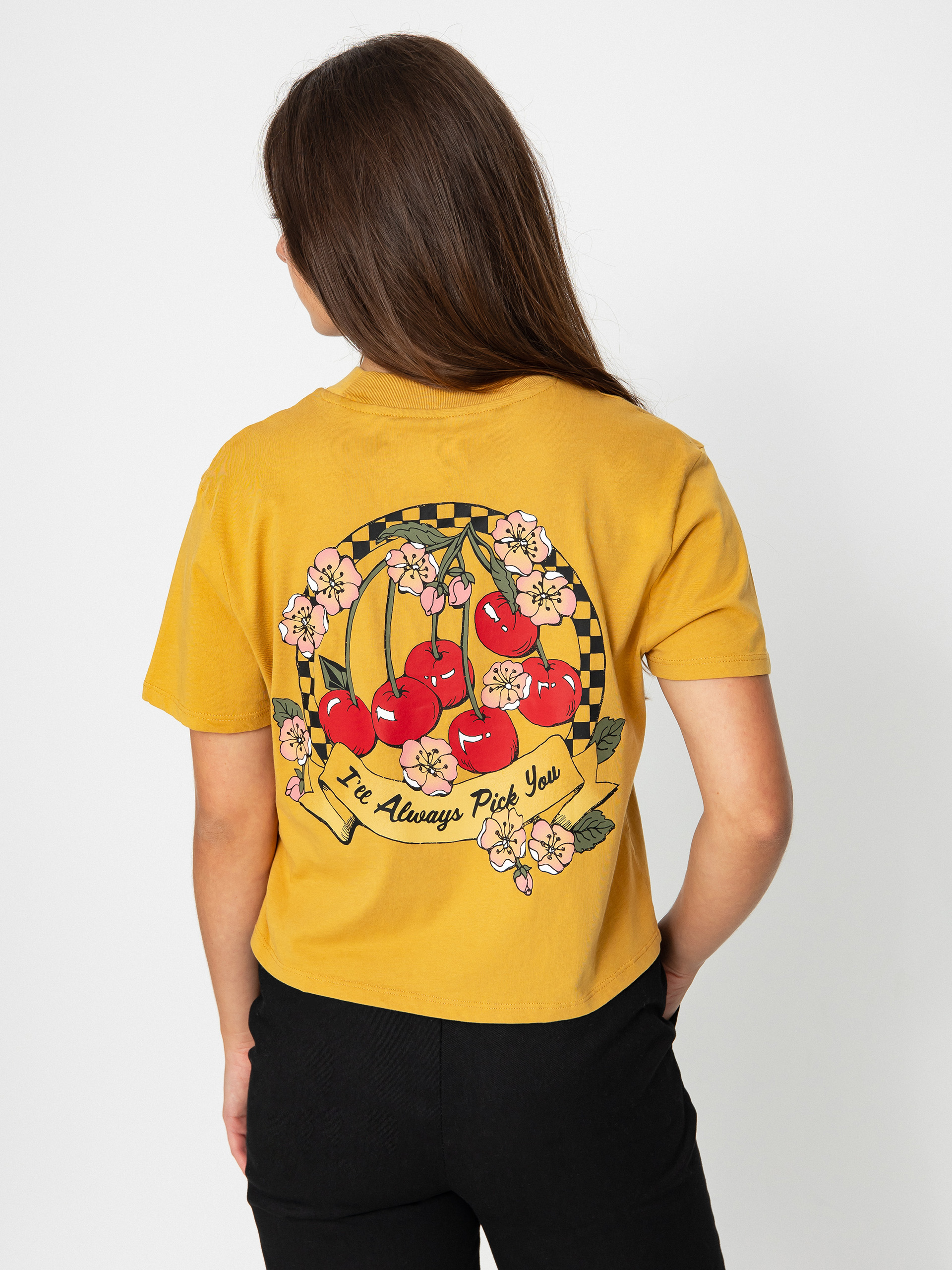 T-shirt Volcom Pocket Dial Wmn (dijon)