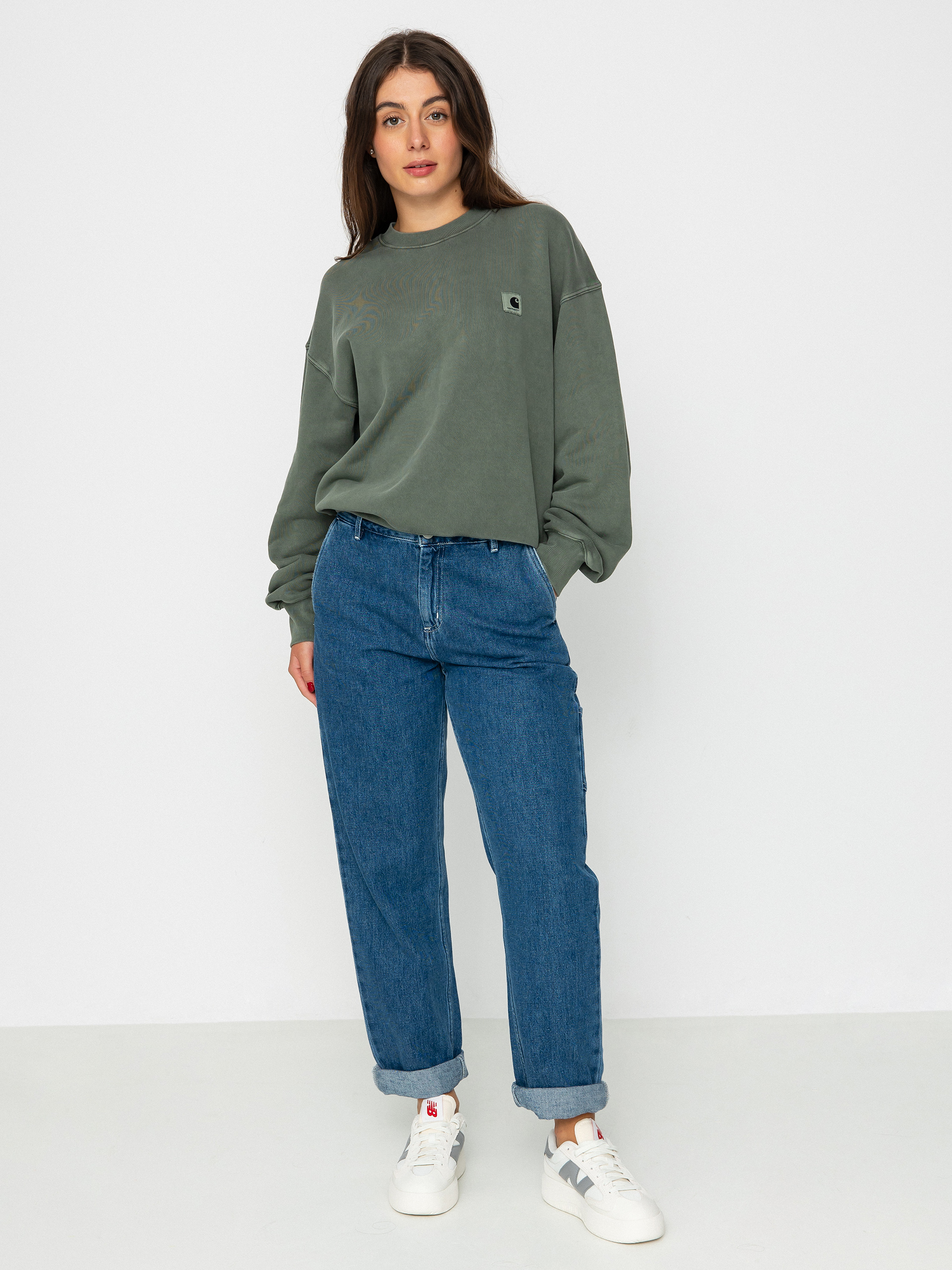 Bluza Carhartt WIP Nelson Wmn (smoke green)
