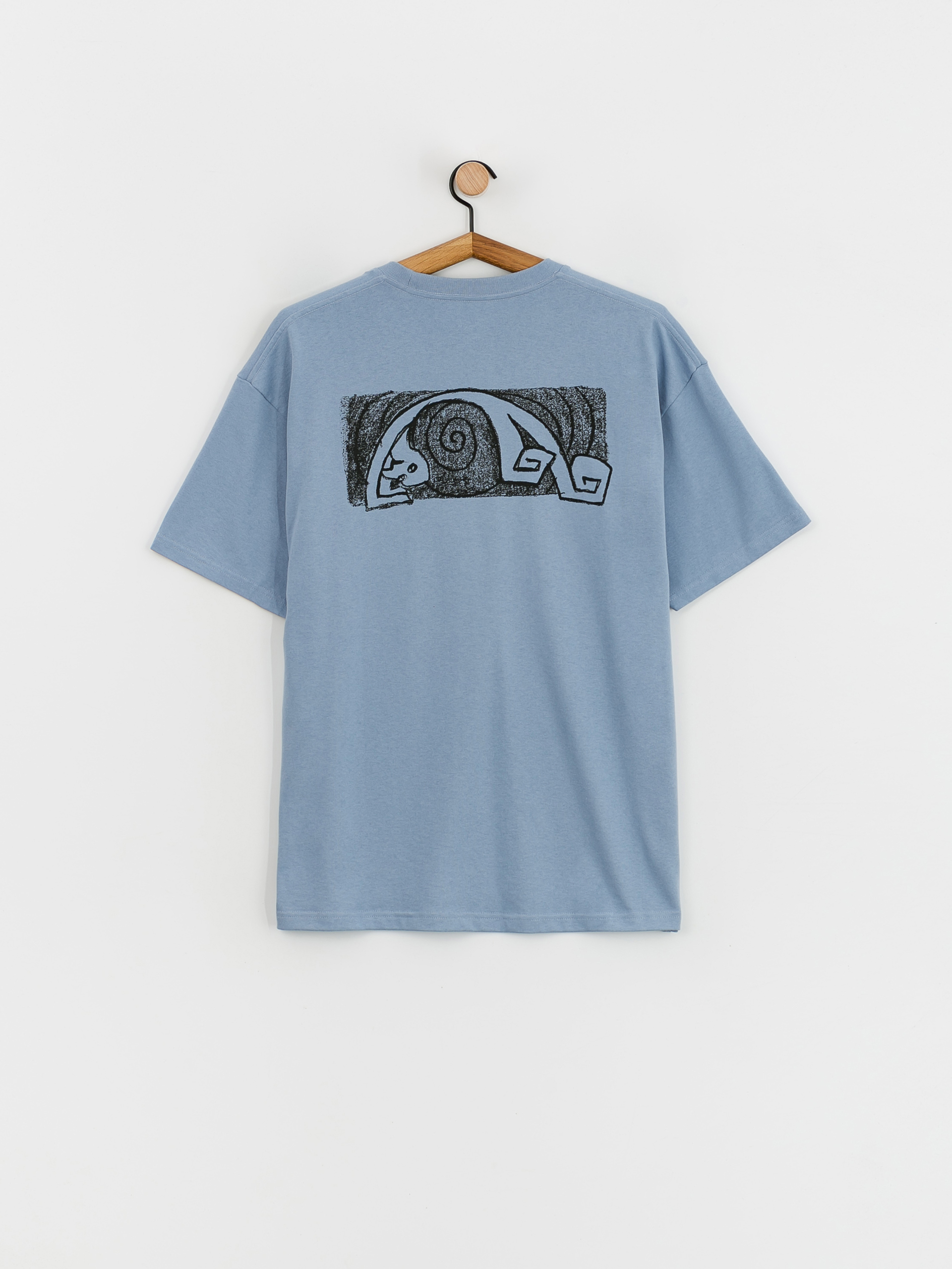 【POLAR SKATE CO】 Yoga Trippin' Tee [Oxford Blue] Polar Skate Co. Yoga Trippin Tee size Small | People Skate