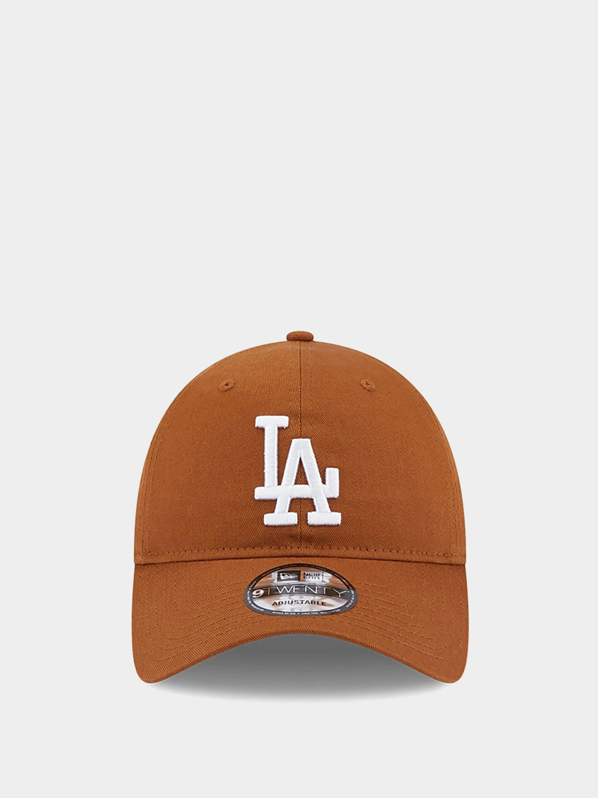 Czapka z daszkiem New Era League Essential 9Twenty Los Angeles Dodgers (brown)