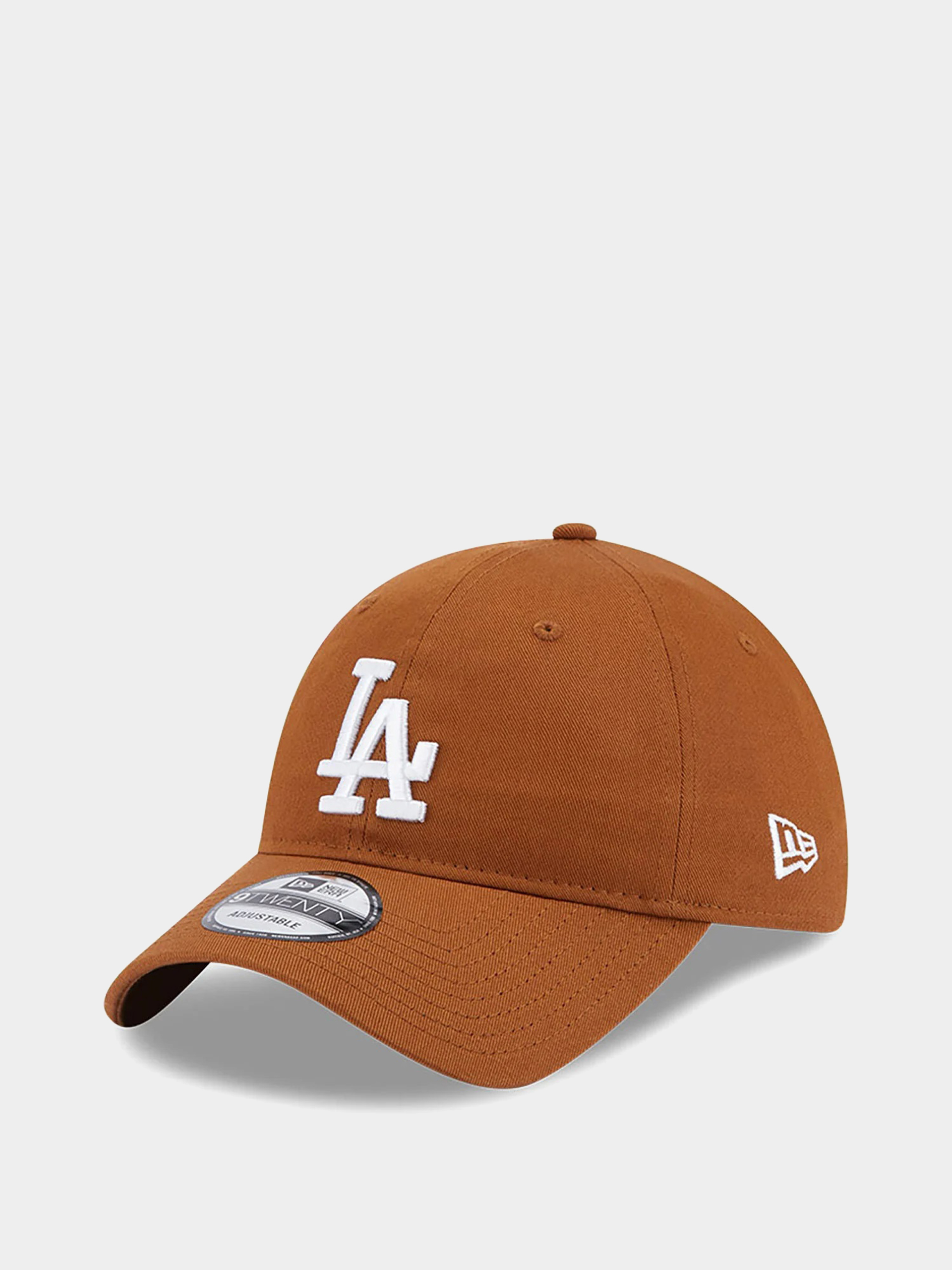 Czapka z daszkiem New Era League Essential 9Twenty Los Angeles Dodgers (brown)