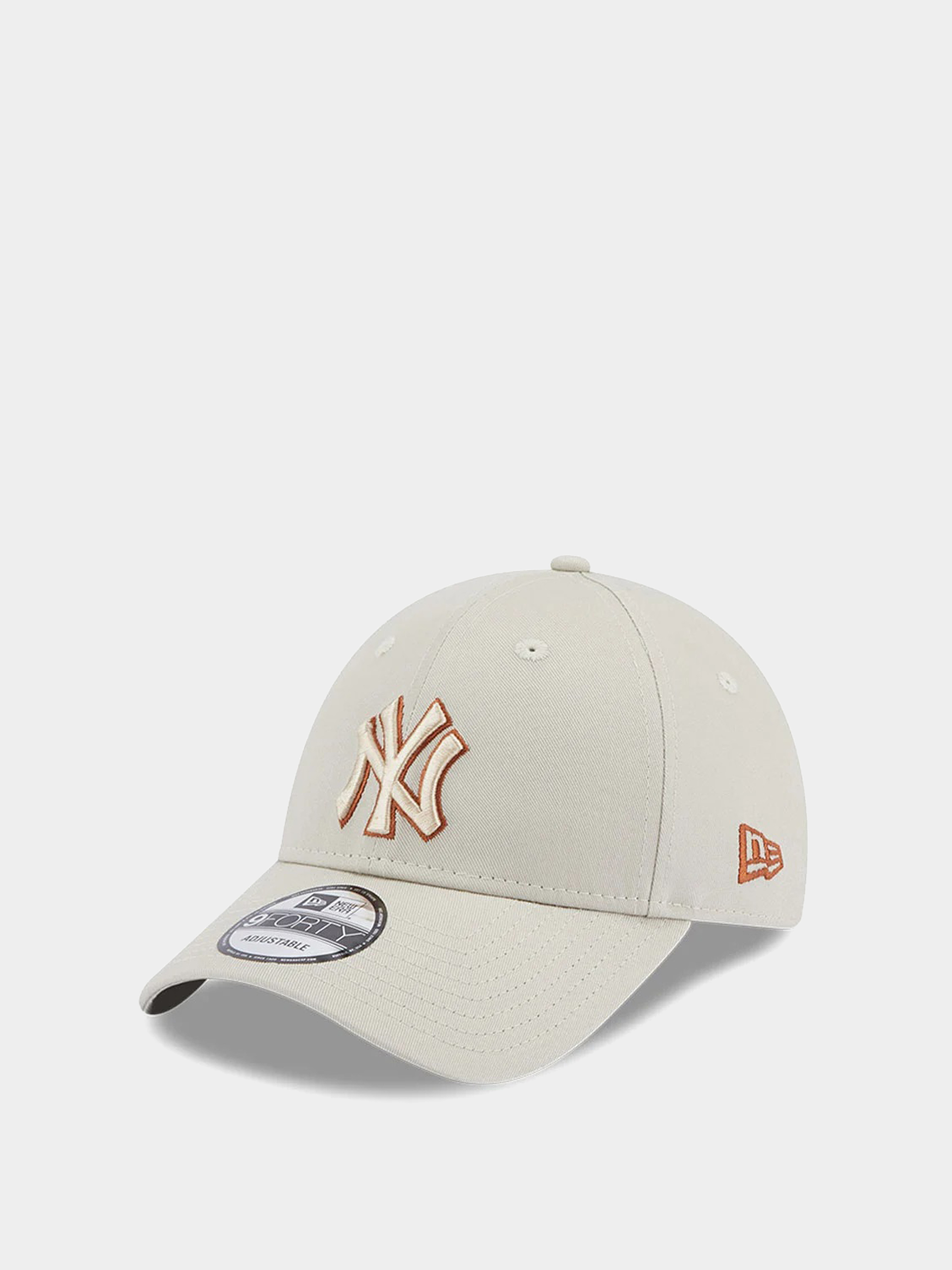 Czapka z daszkiem New Era Team Outline 9Forty New York Yankees (stone/brown)