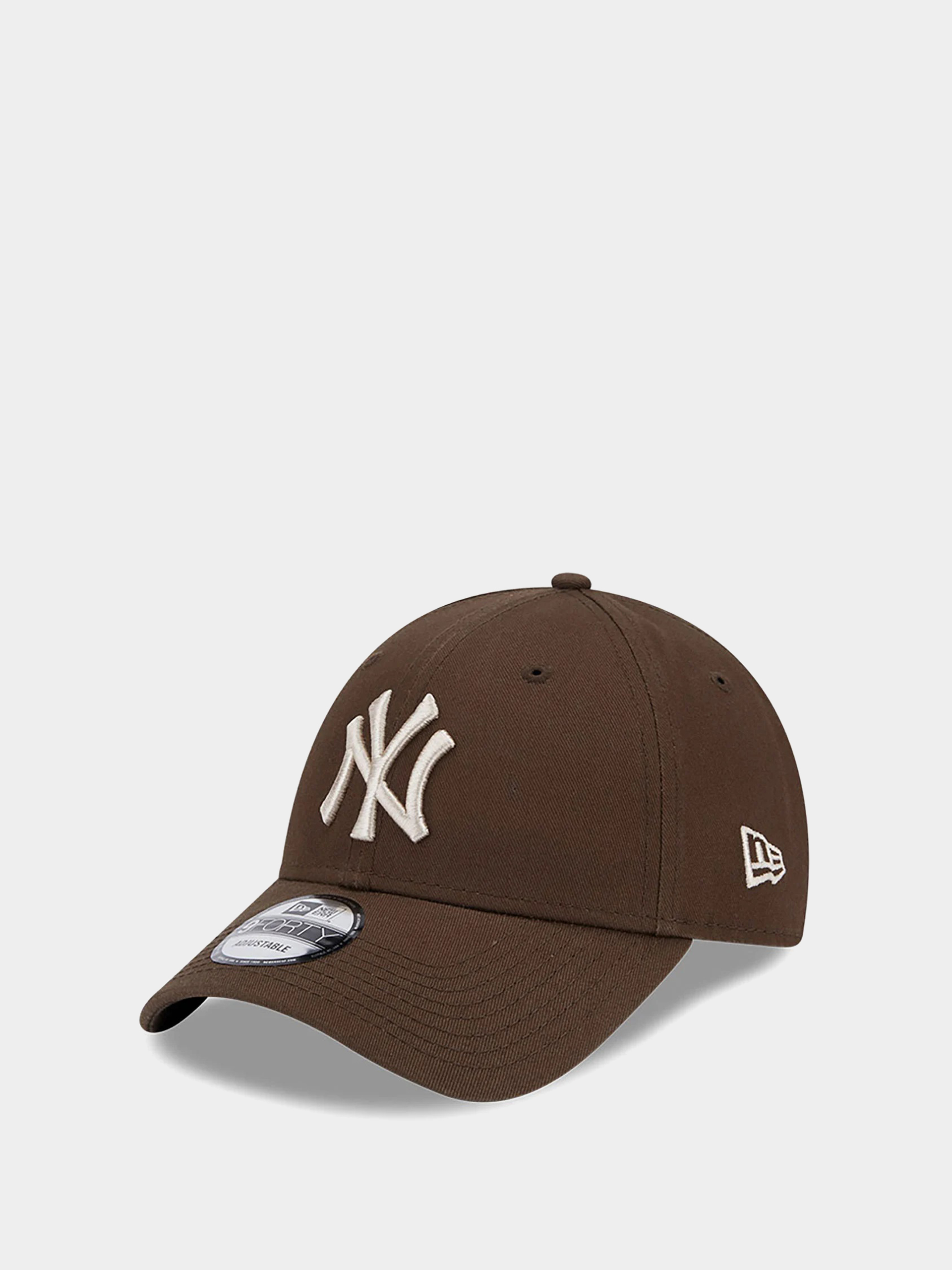 Czapka z daszkiem New Era League Essential 9Forty New York Yankees (brown/stone)