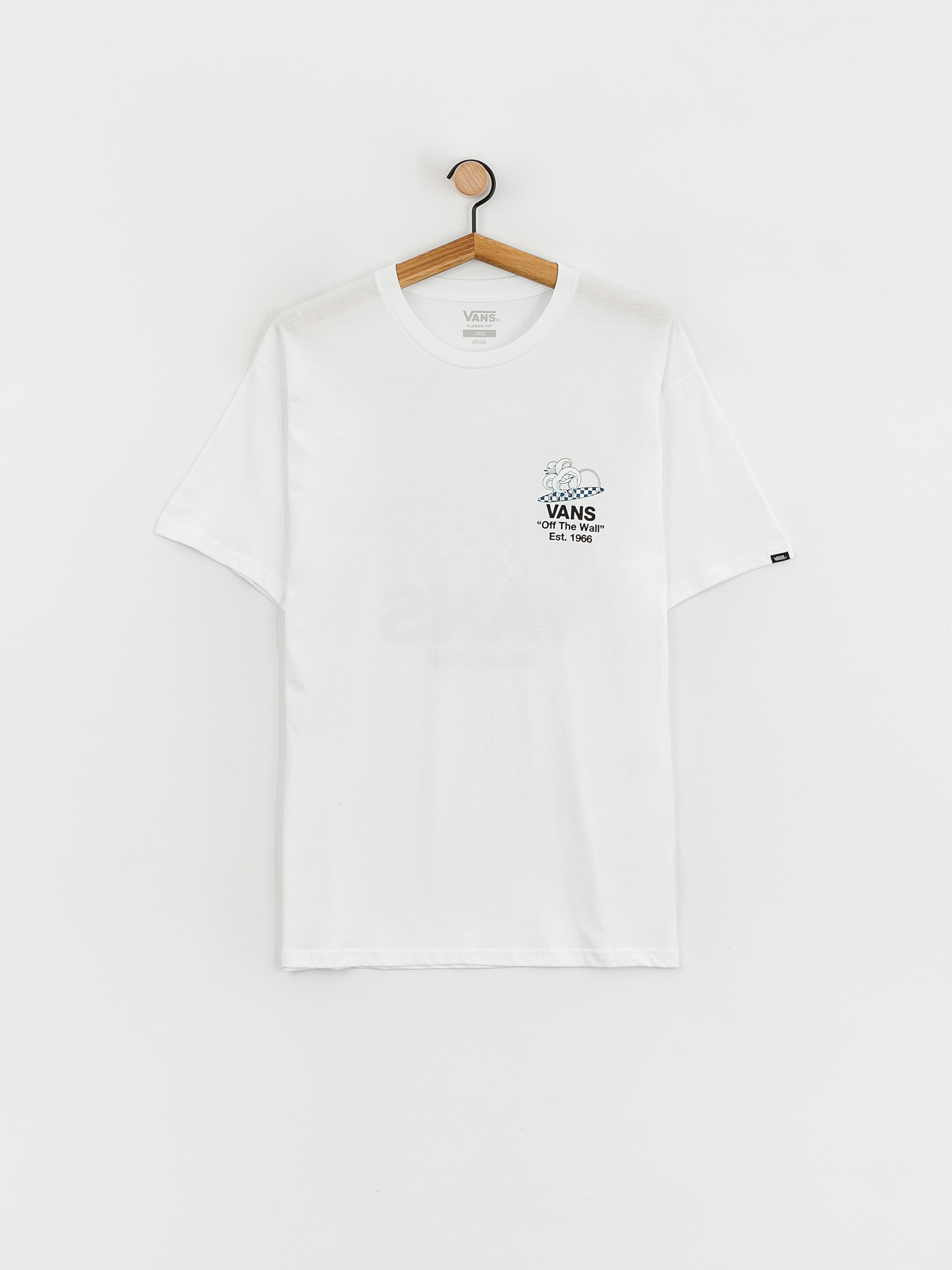 T-shirt Vans Checkerboard Blooming (white)