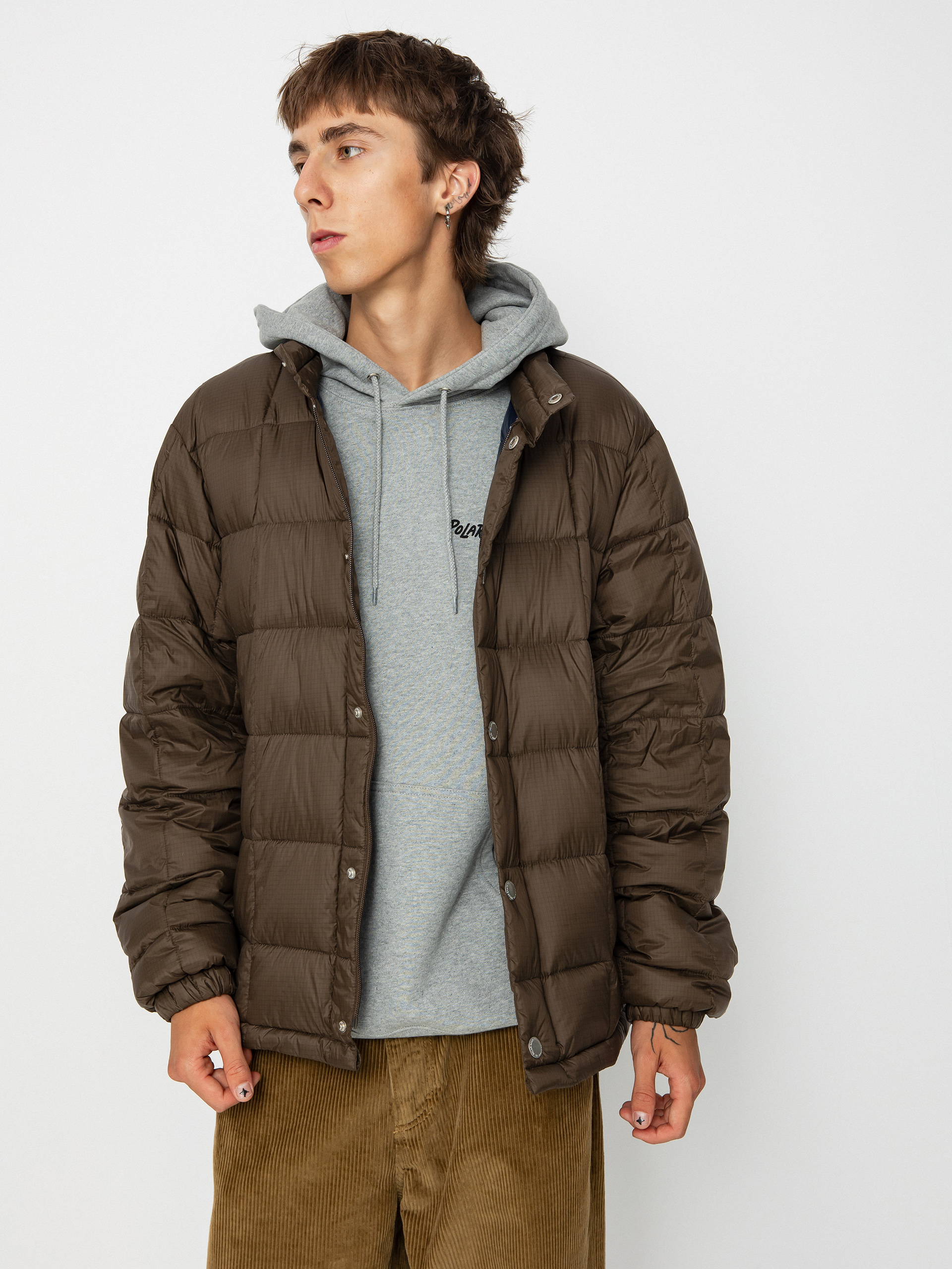 Kurtka Polar Skate Lightweight Puffer (brown)